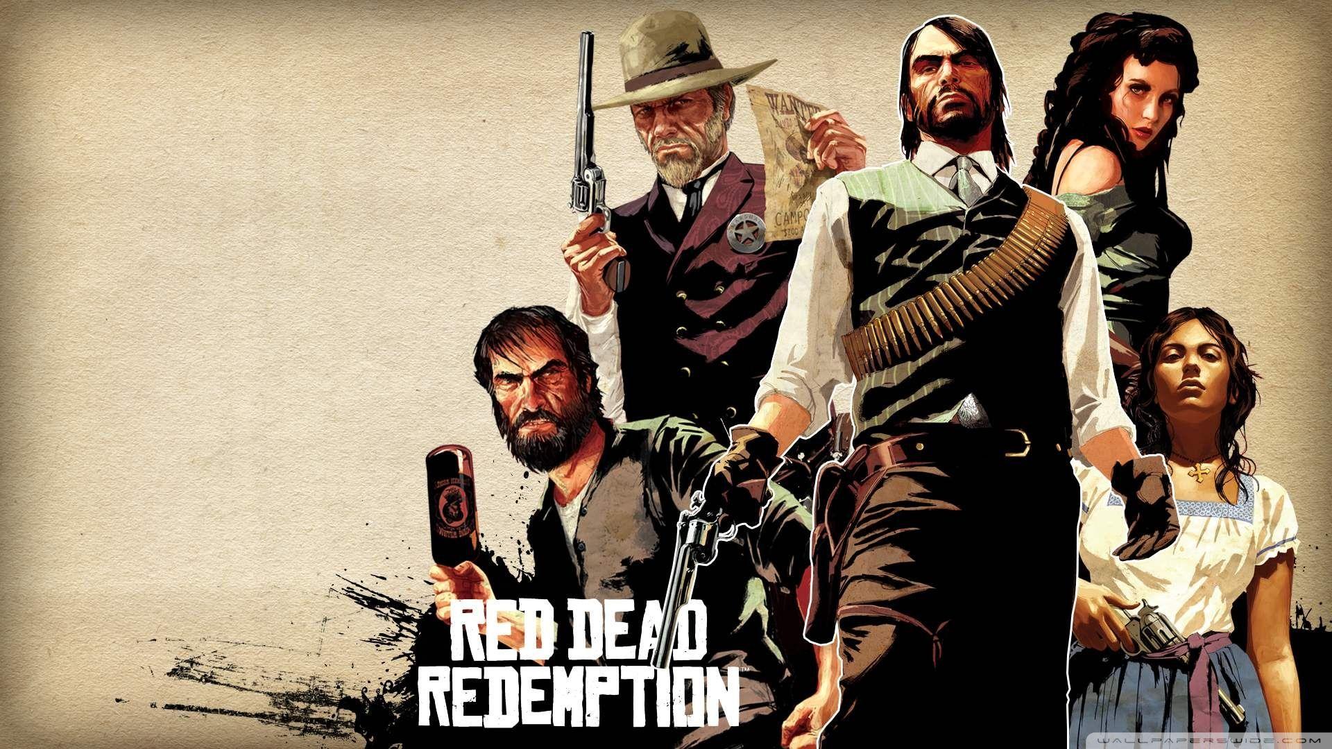 Red Dead Redemption HD desktop wallpaper, High Definition