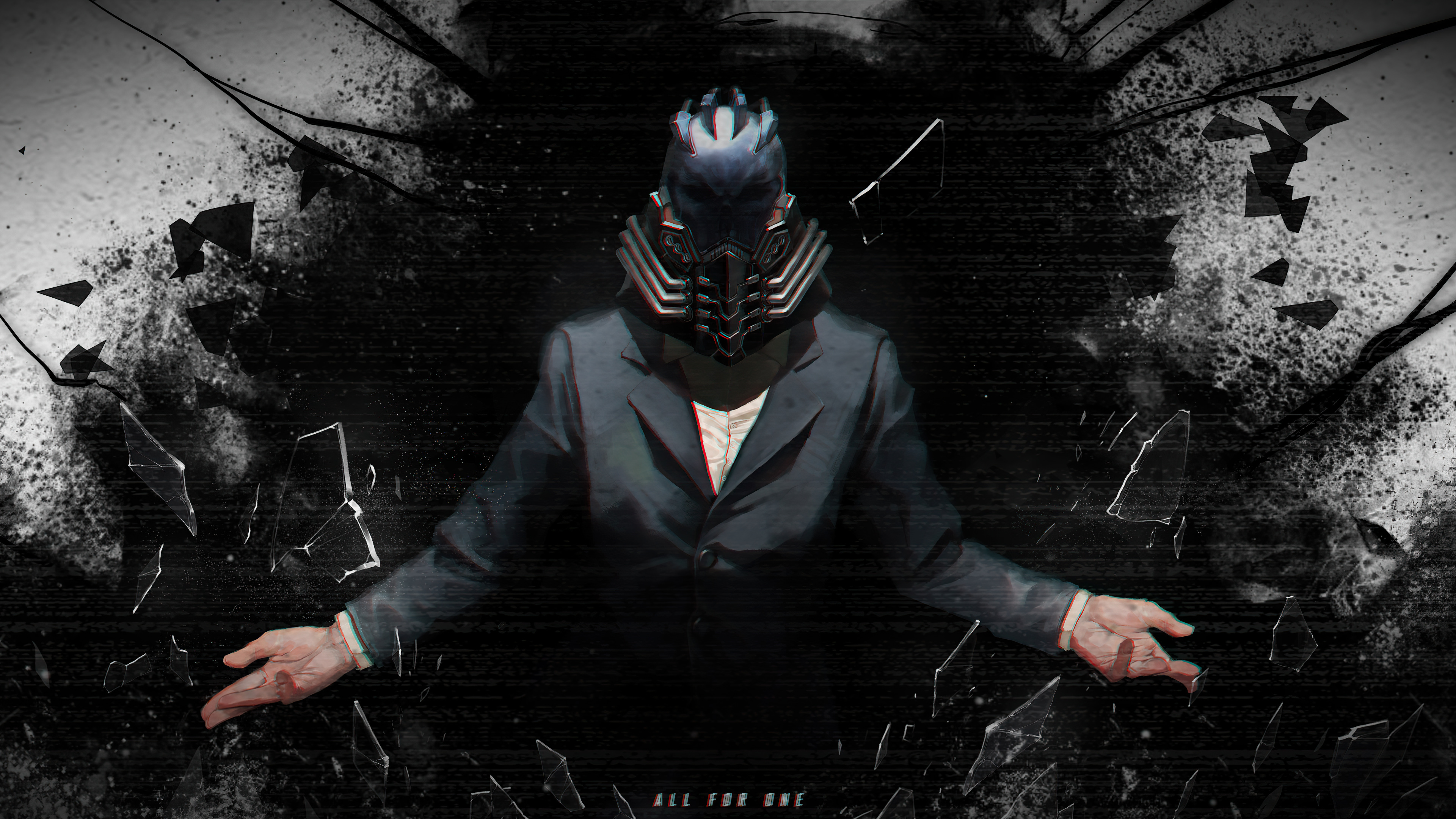 All For One (Boku No Hero Academia) Phone Wallpaper: Free 4K & HD Downloads