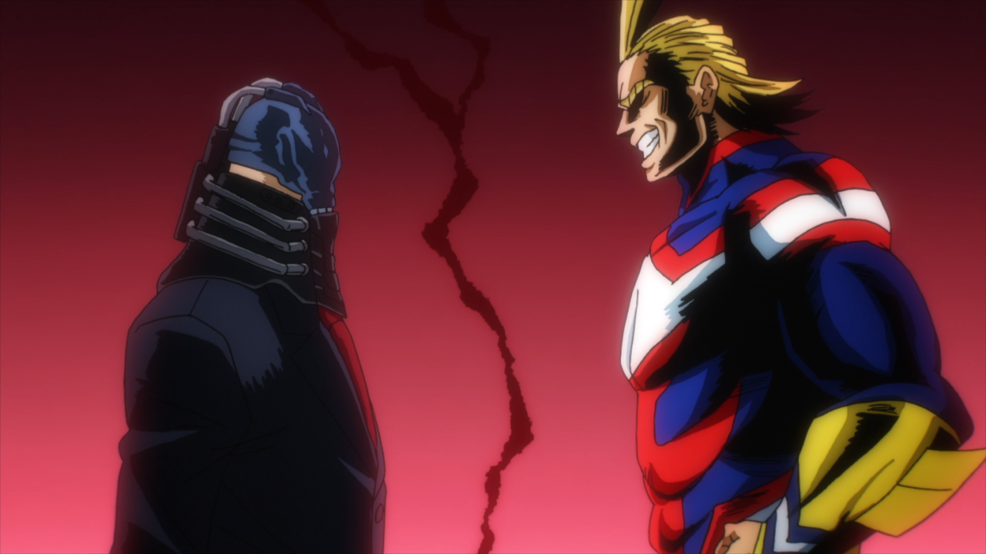 Epic Showdown: All Might vs All For One. My Hero Academia HD Wallpaper
