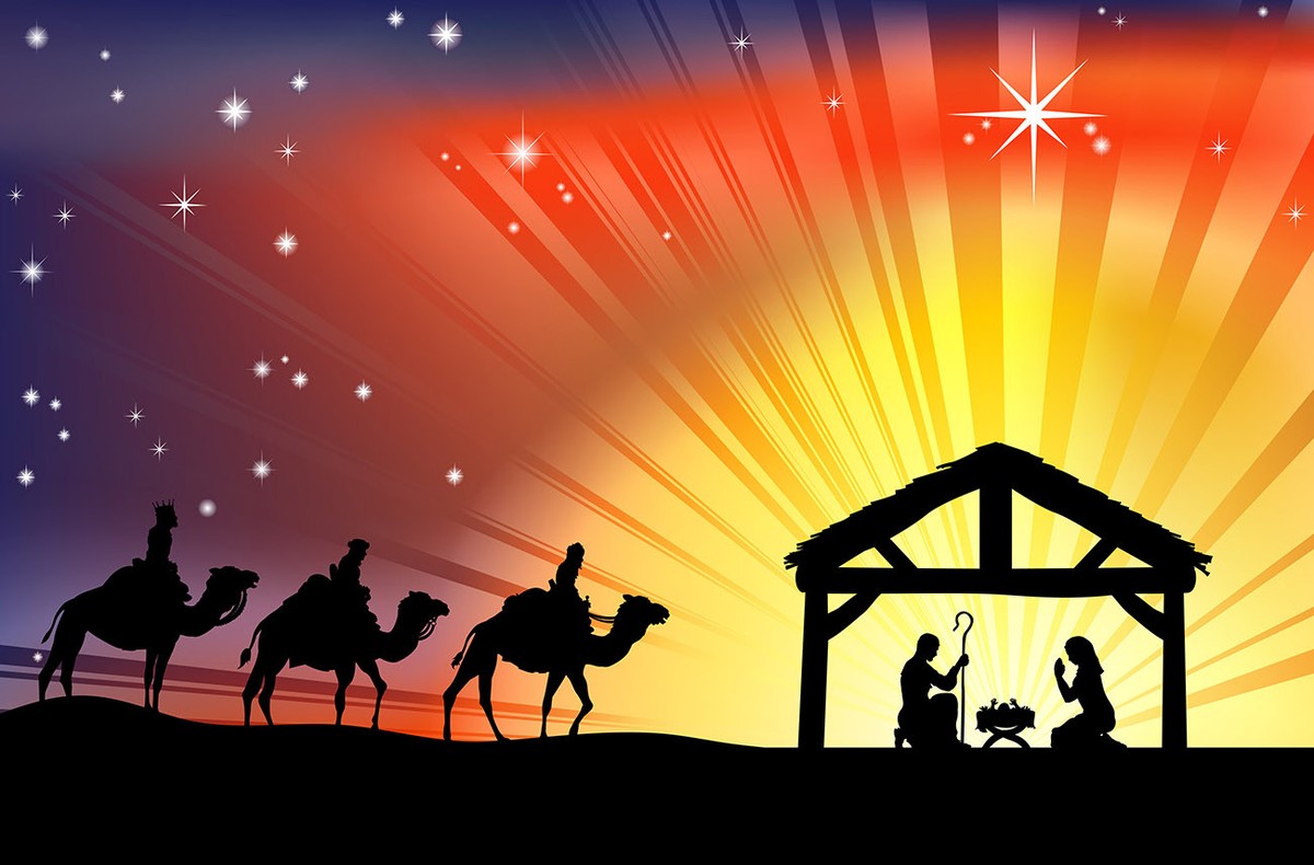 Holy Night Jesus Nativity Manger Vinyl Backdrop Photo Background Studio Props