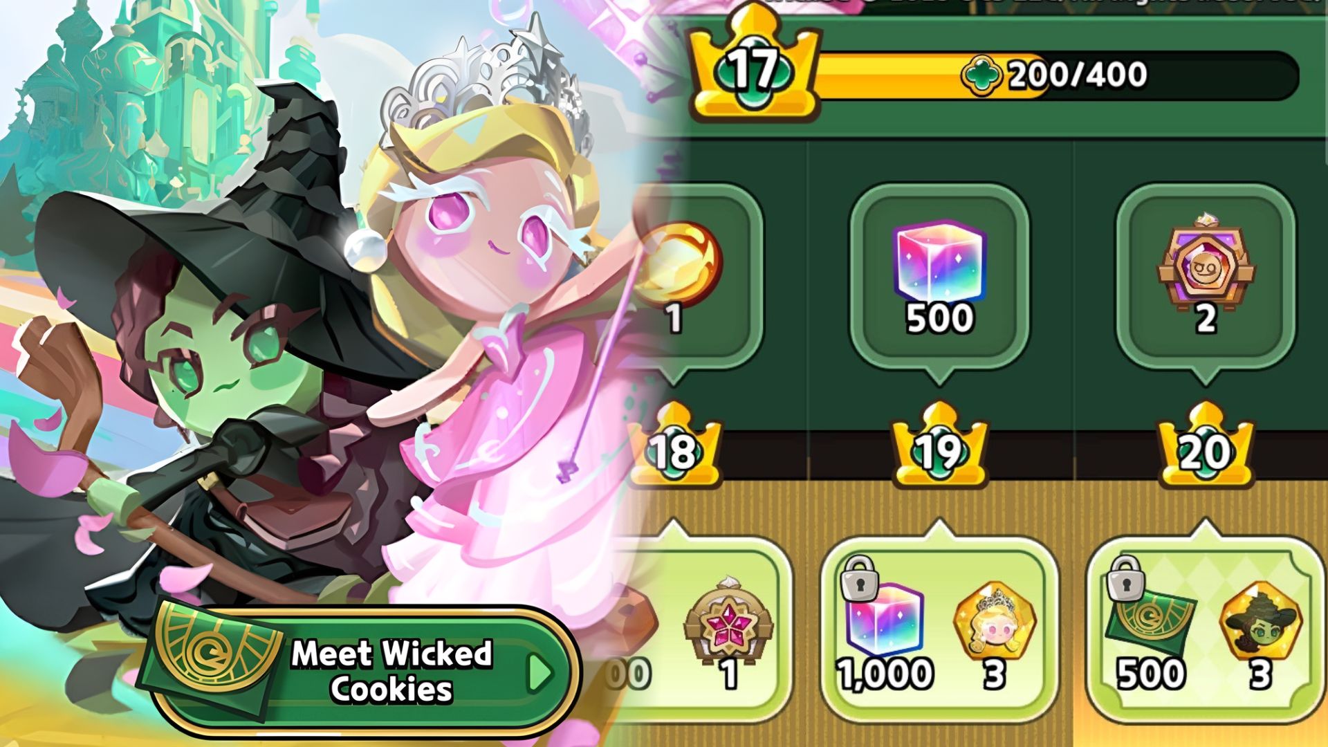 Cookie Run Kingdom x Wicked: How to get Elphaba and Glinda Esports