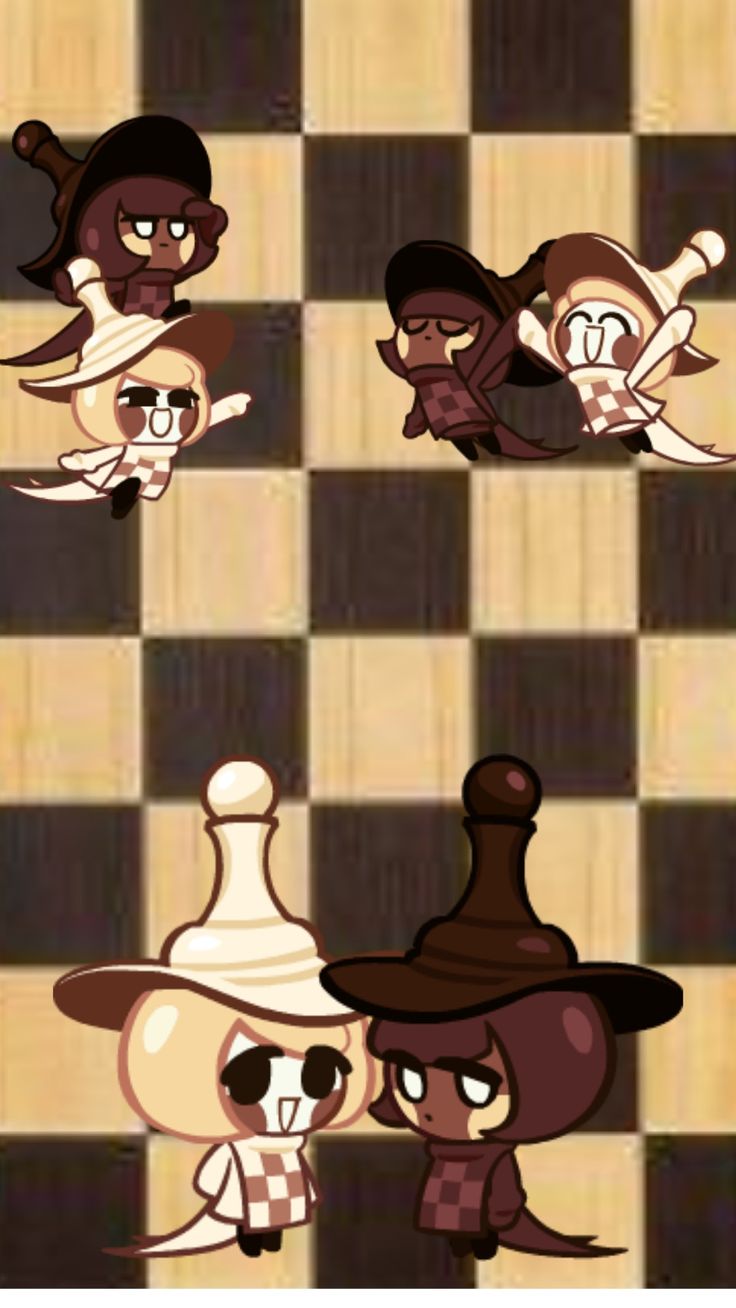 Chess choco cookie