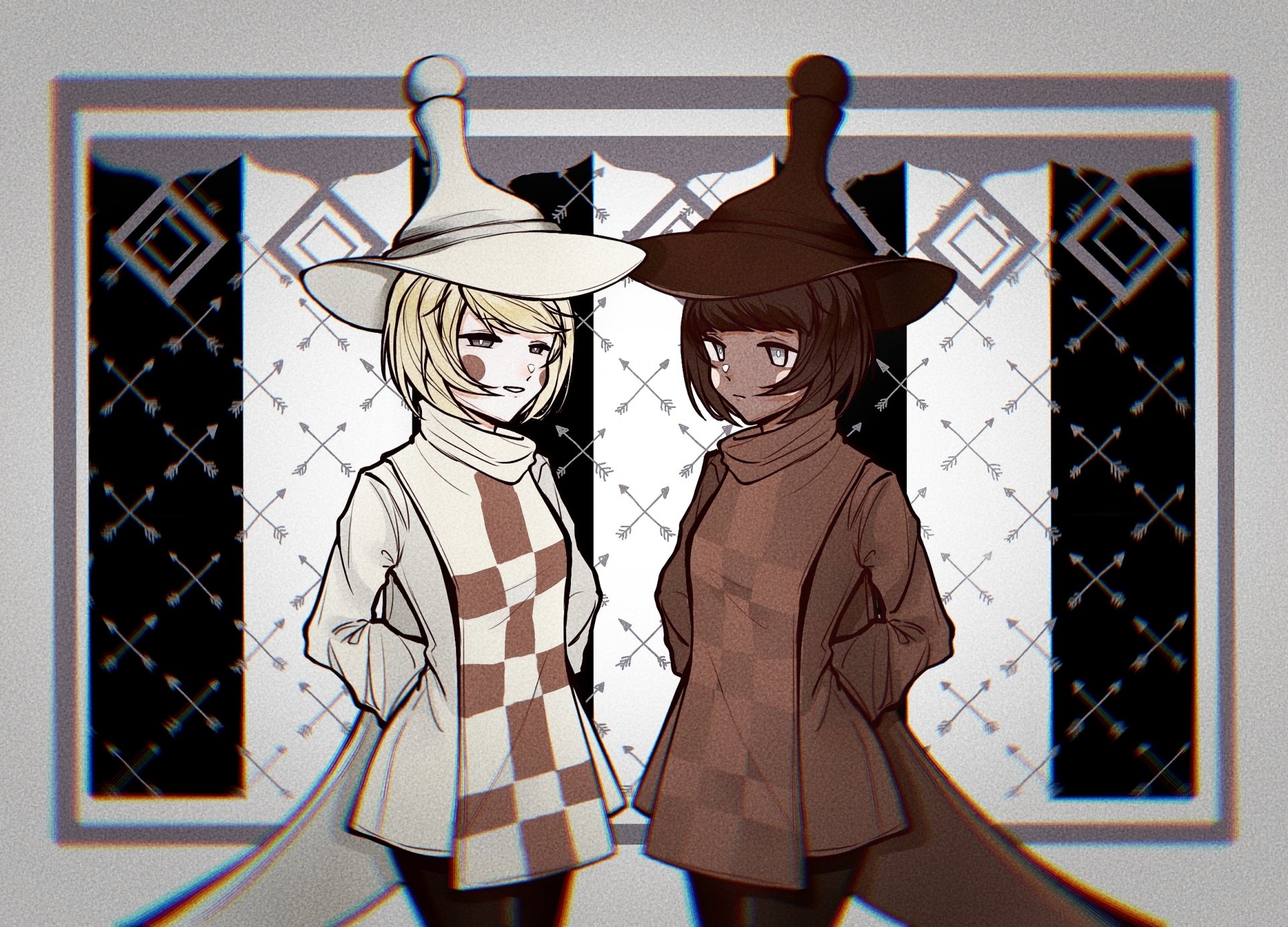 Download Pawn White Cookie (Cookie Run) Pawn Black Cookie (Cookie Run) Video Game Cookie Run: OvenBreak