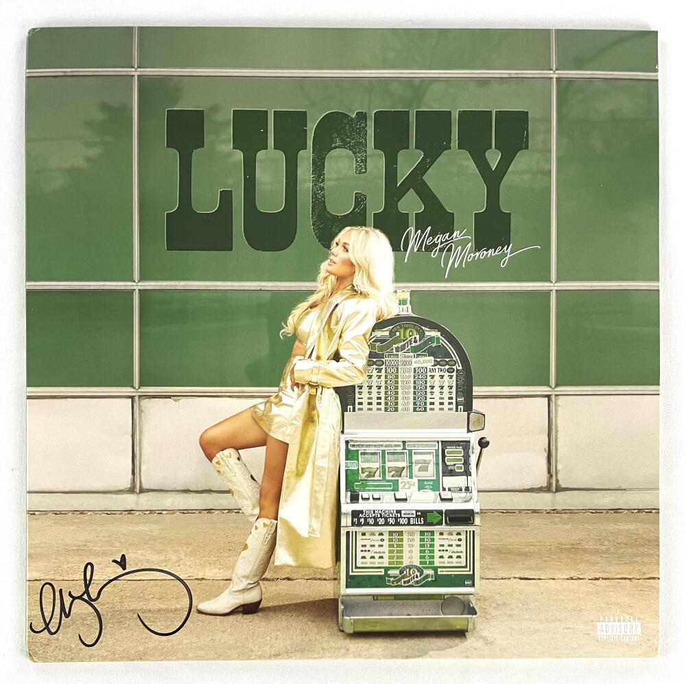 Megan Moroney Signed Autograph Album Vinyl Record LP w/ JSA COA