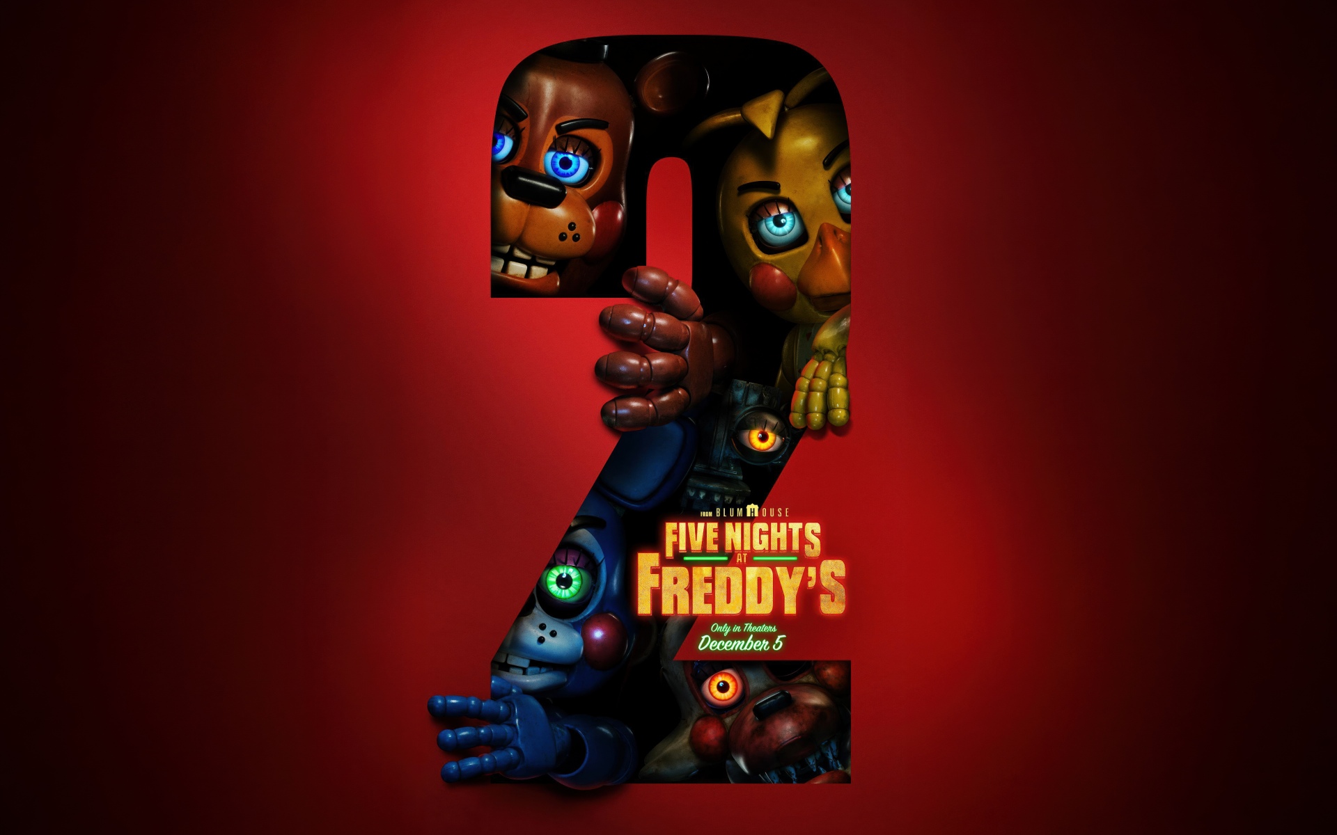 Five Nights at Freddy's 2 Wallpaper 4K, 2025, 5K, 2025 Movies