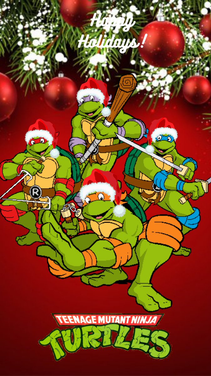 A collection of my tmnt Christmas photo