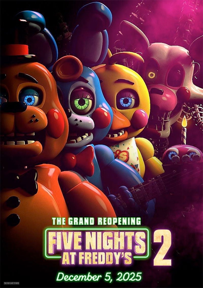 Five Nights at Freddy's 2 Movie Poster