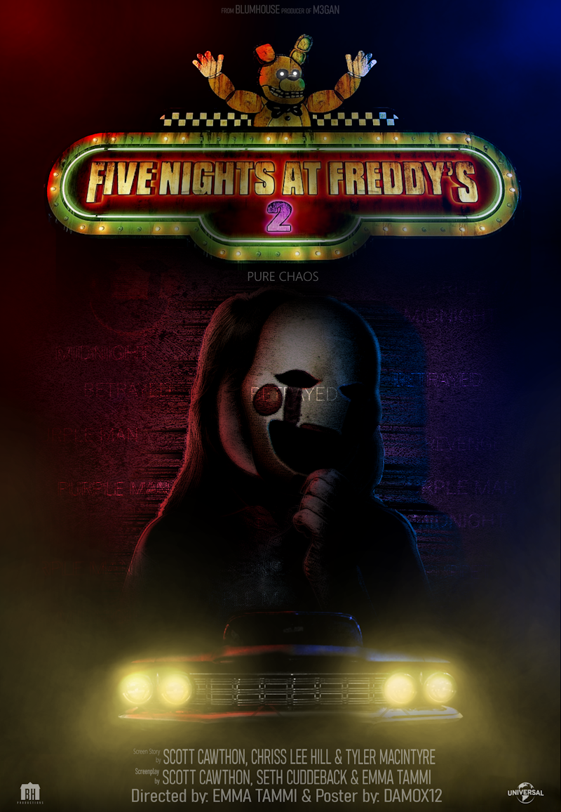 FNaF 2 Movie Poster