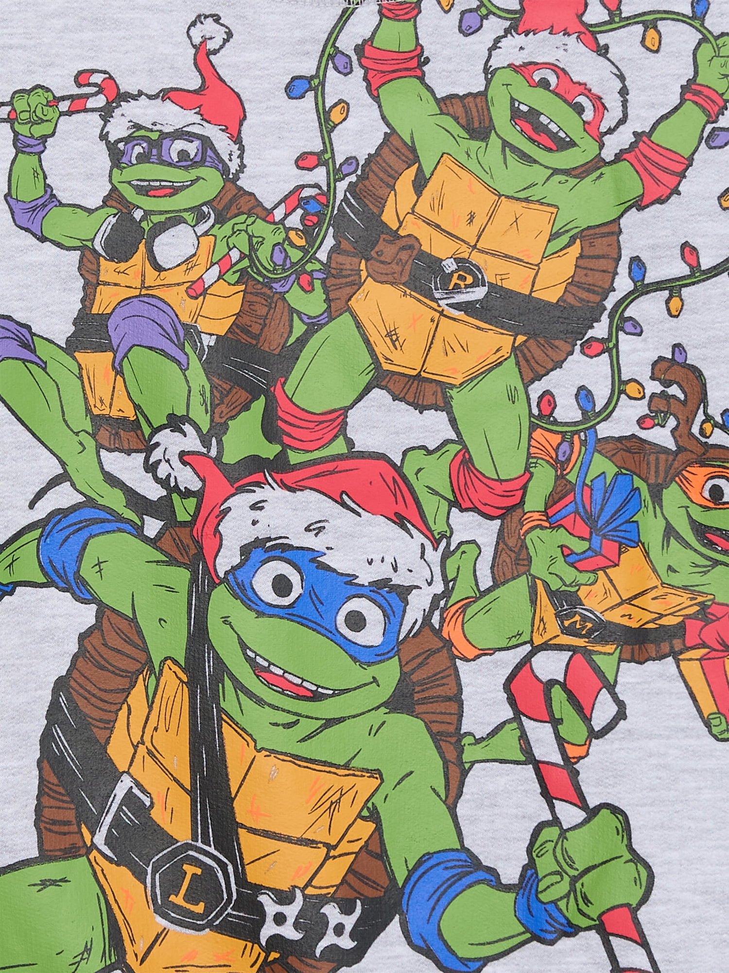 Teenage Mutant Ninja Turtles Toddler Boys Holiday Graphic Crewneck Sweatshirt, Sizes 12M 5T