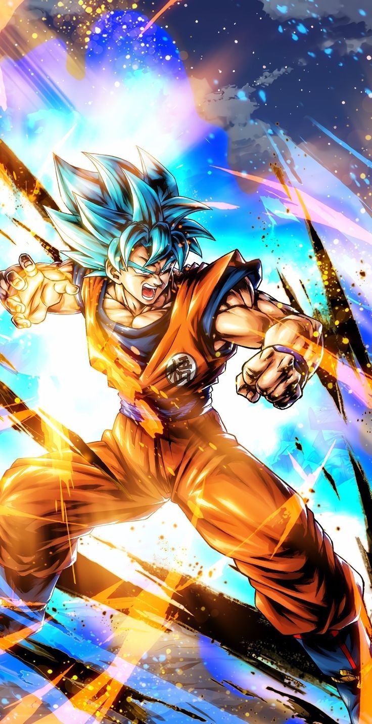 Goku Super Saiyan Blue Dragon ball Legends
