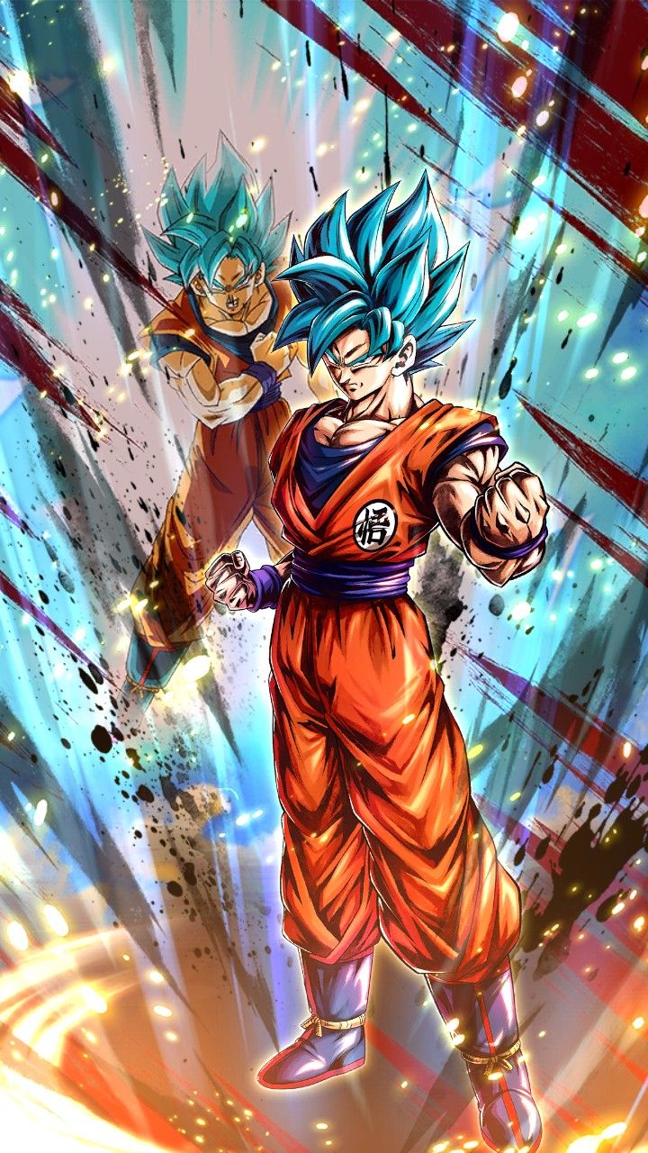Goku Super Saiyajin Blue Dragon Ball Legends