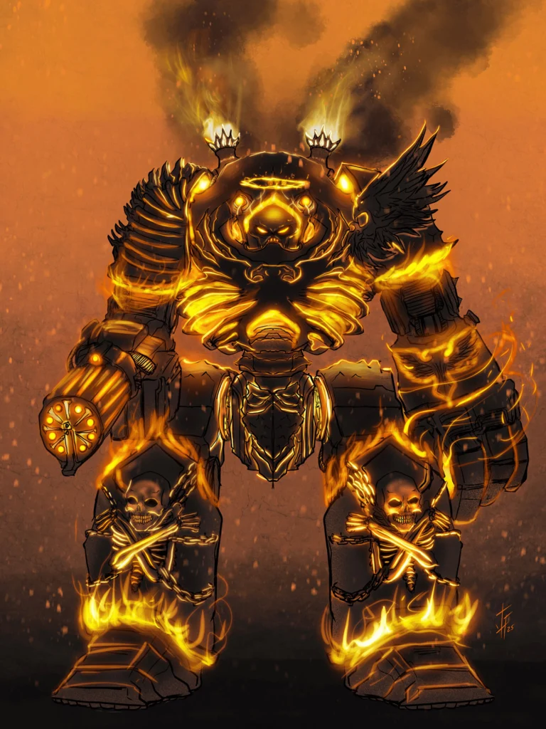 Legion of the Damned Warhammer 40K Artwork