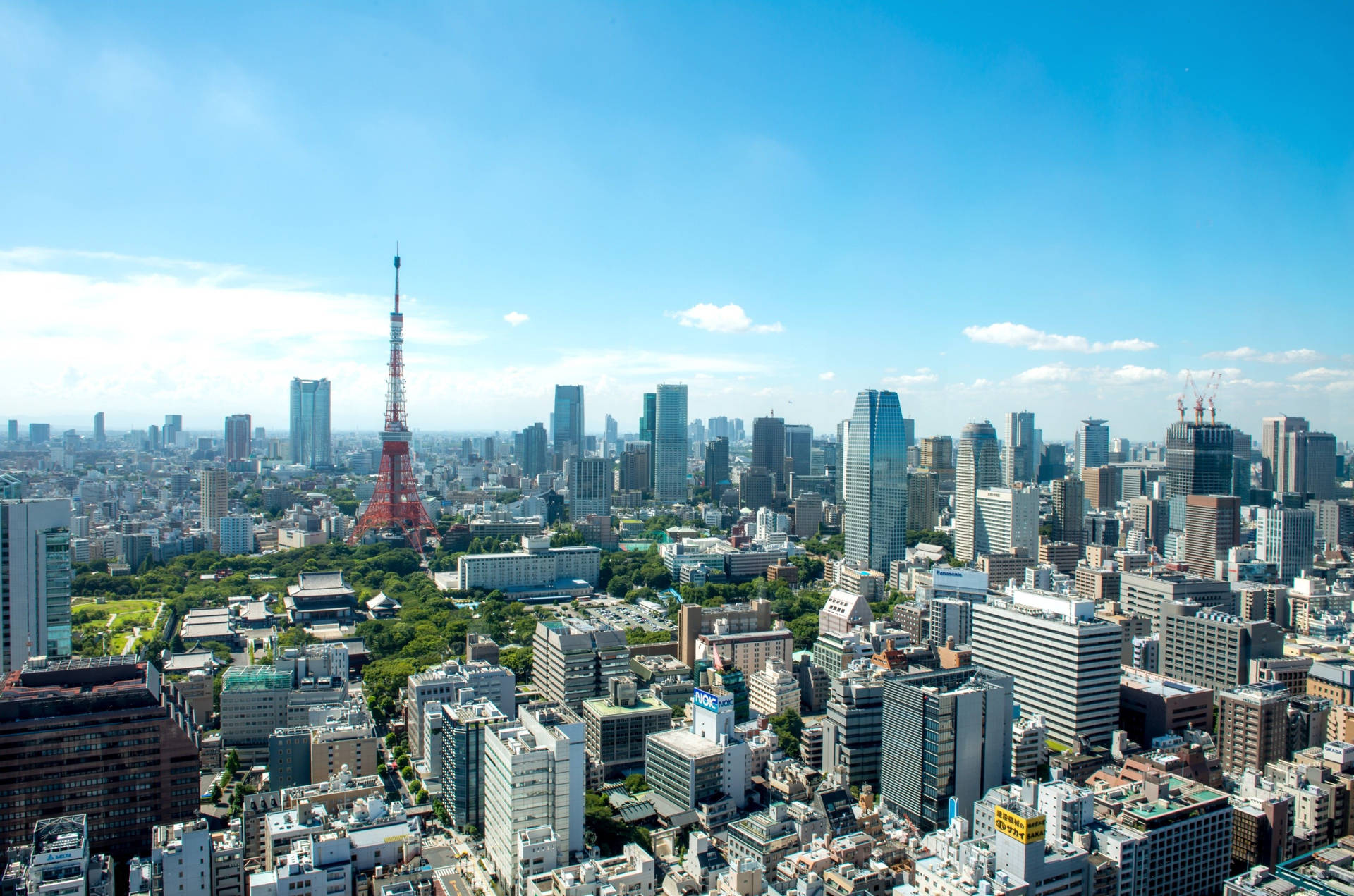 Download Beautiful City View of Tokyo During Daytime Wallpaper