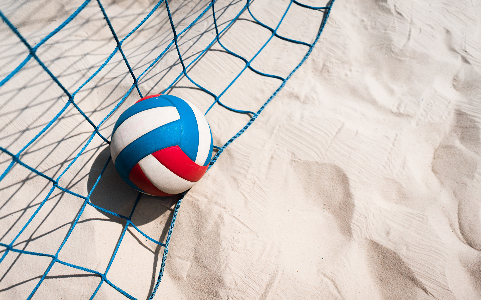 Desktop Wallpaper volleyball Net sports Sand Ball 1920x1200
