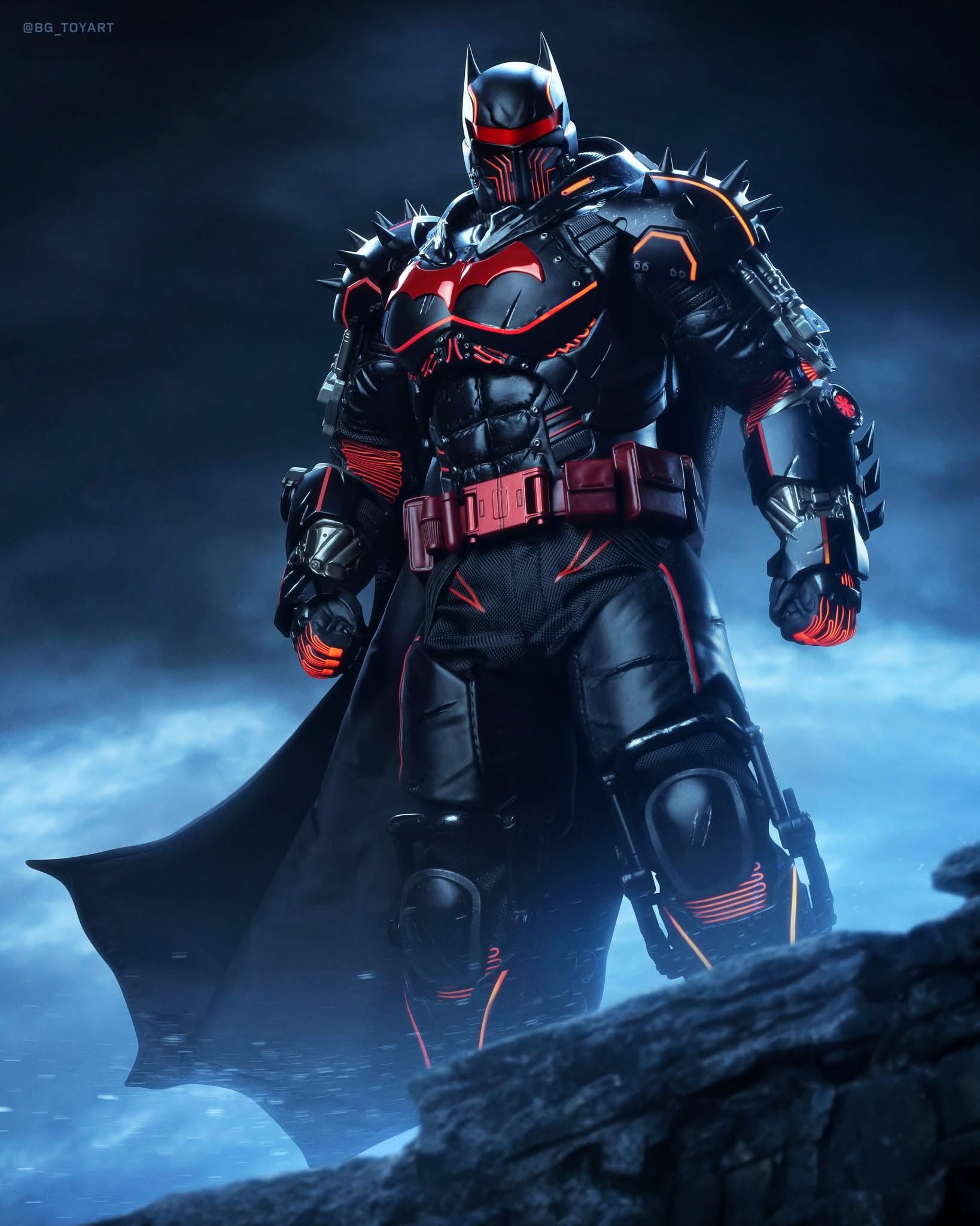 Wallpaper Hellbat Hot Toys VGM73 Batman: Arkham Origins 1 6th Scale Batman XE Suit