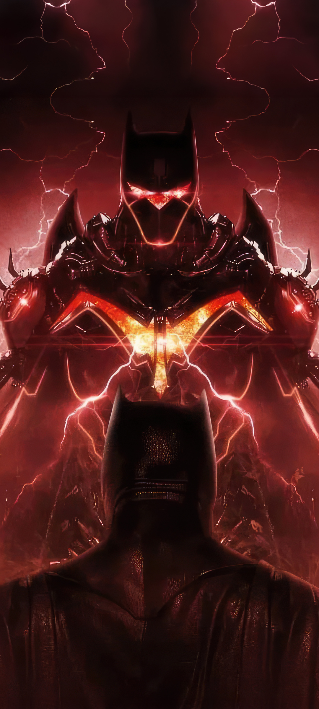 Infernal Avenger The Hellbat Armor Google Pixel 7 , HD 4k Wallpaper, Image, Background, Photos and Picture