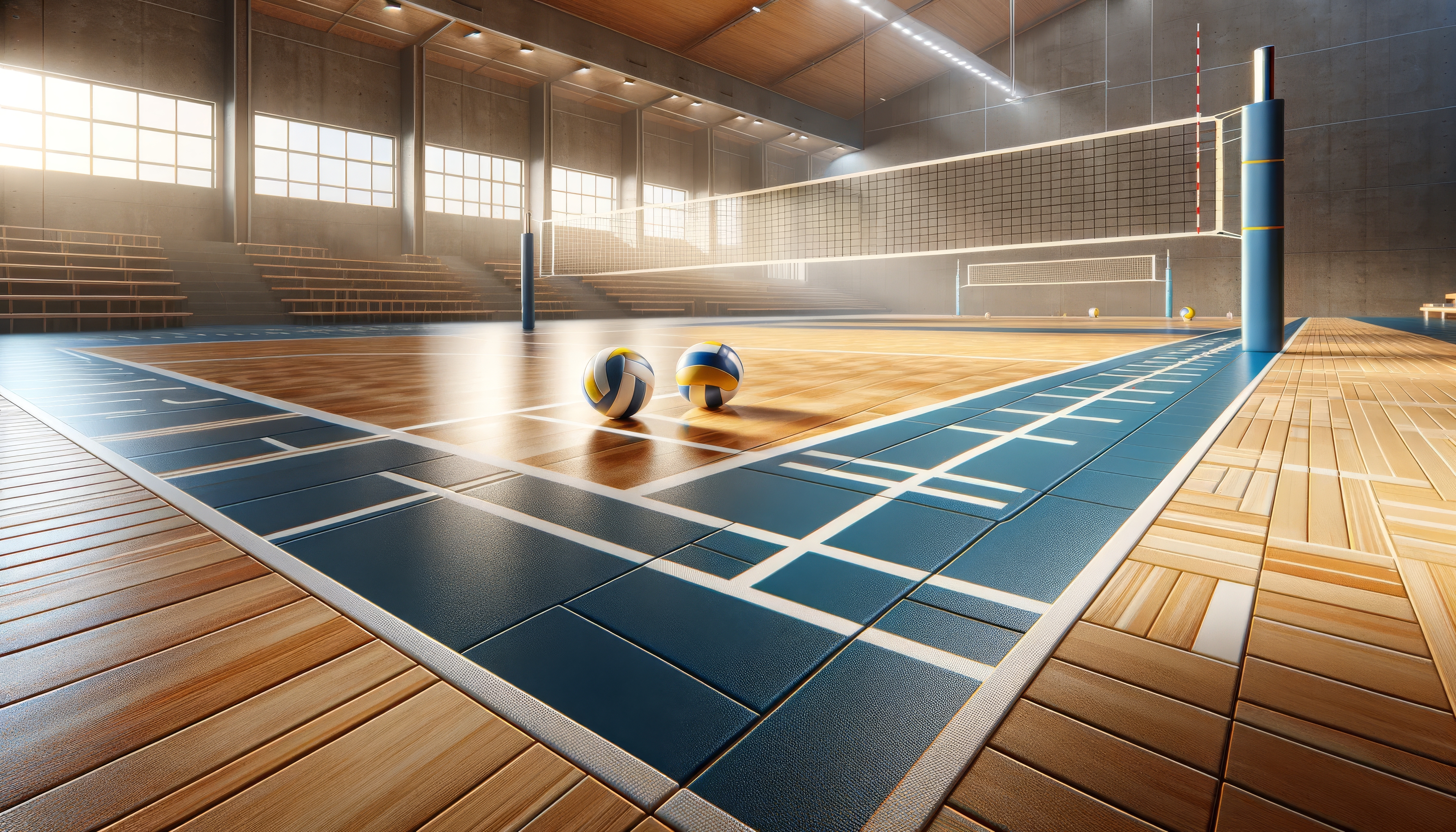 HD Volleyball Court Wallpaper for Desktop
