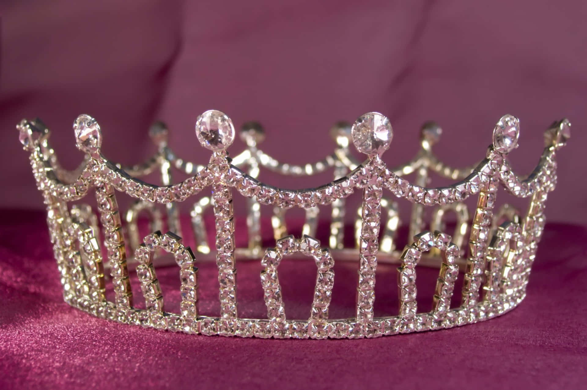 Download A Shimmering Princess Crown Wallpaper