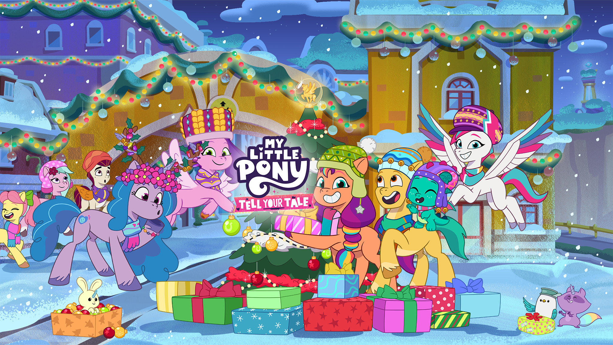 Equestria Daily Stuff!: Tell Your Tale Christmas Promo Image
