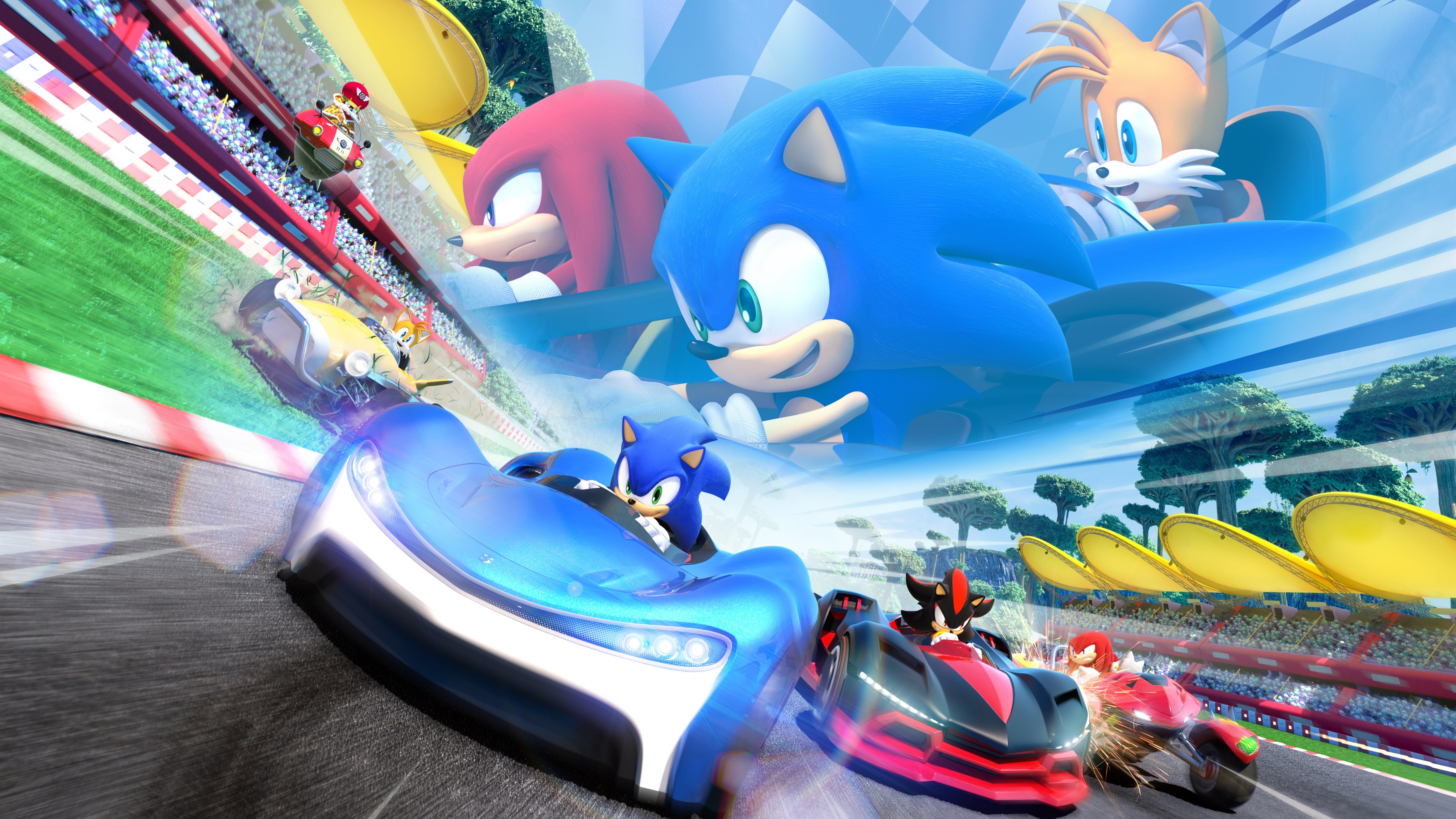 Team Sonic Racing Wallpaper 5k for Desktop