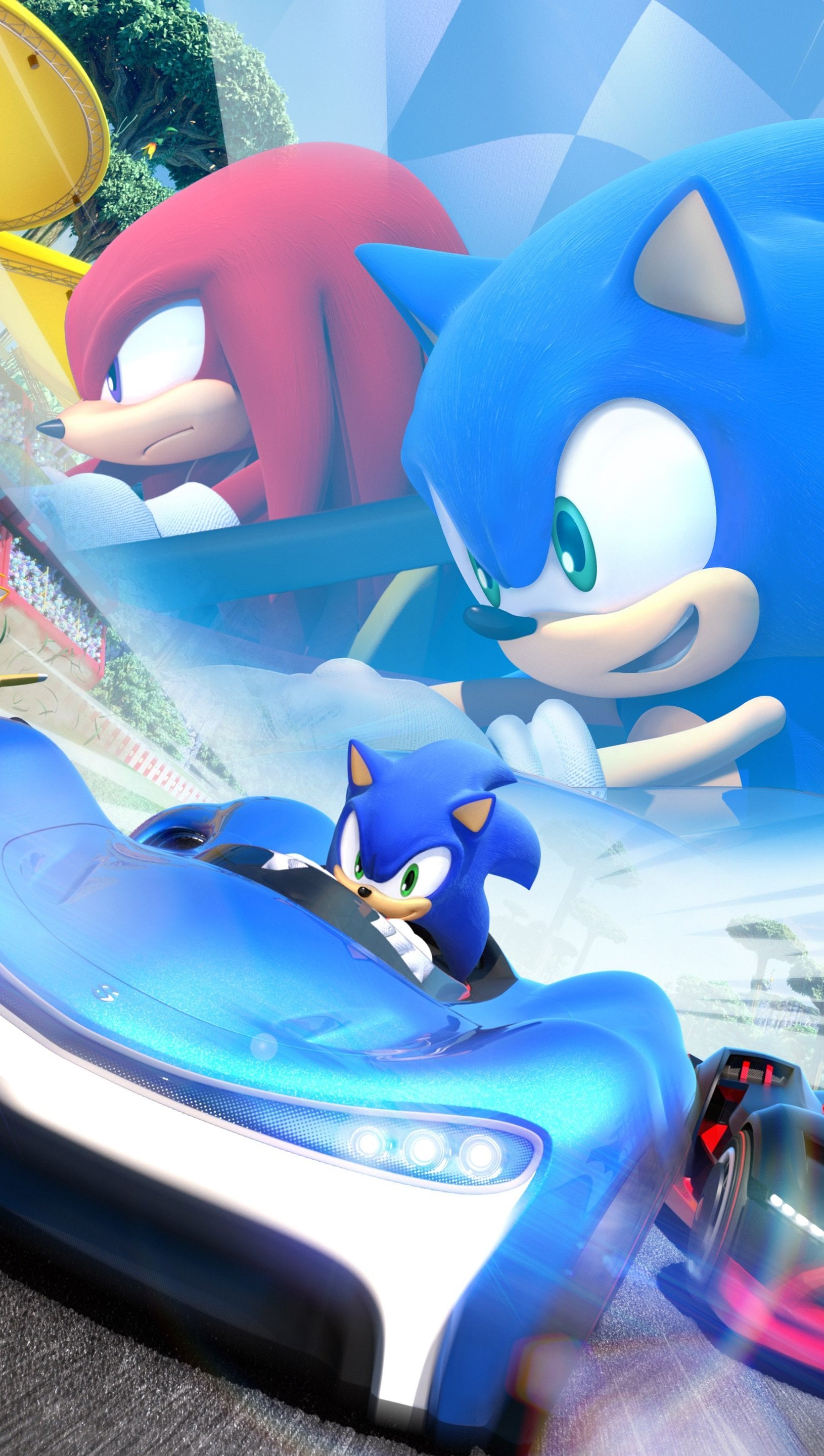 Team Sonic Racing Wallpaper 5k for iPhone and Mobile Phone