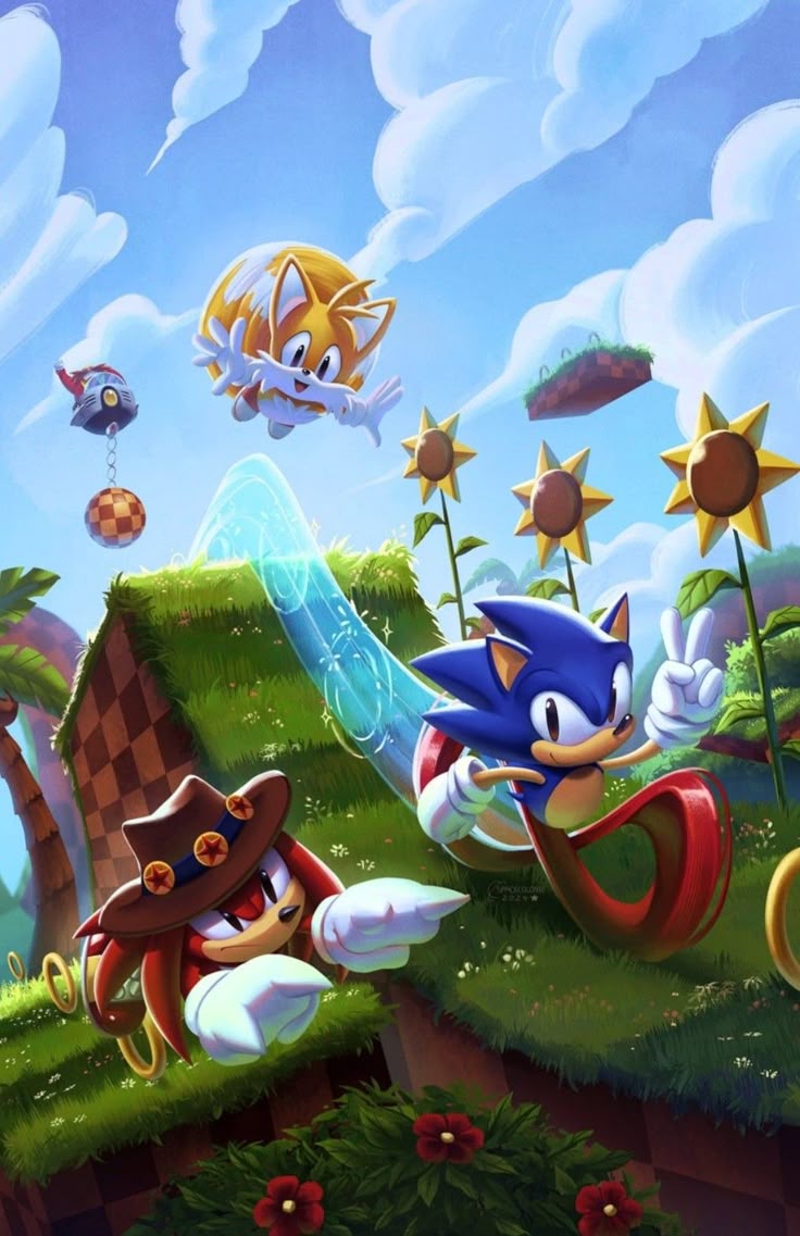 Lizakosht Hollow Sandals Women's Summer New Style One Line Strap Singl. Classic sonic, Hedgehog art