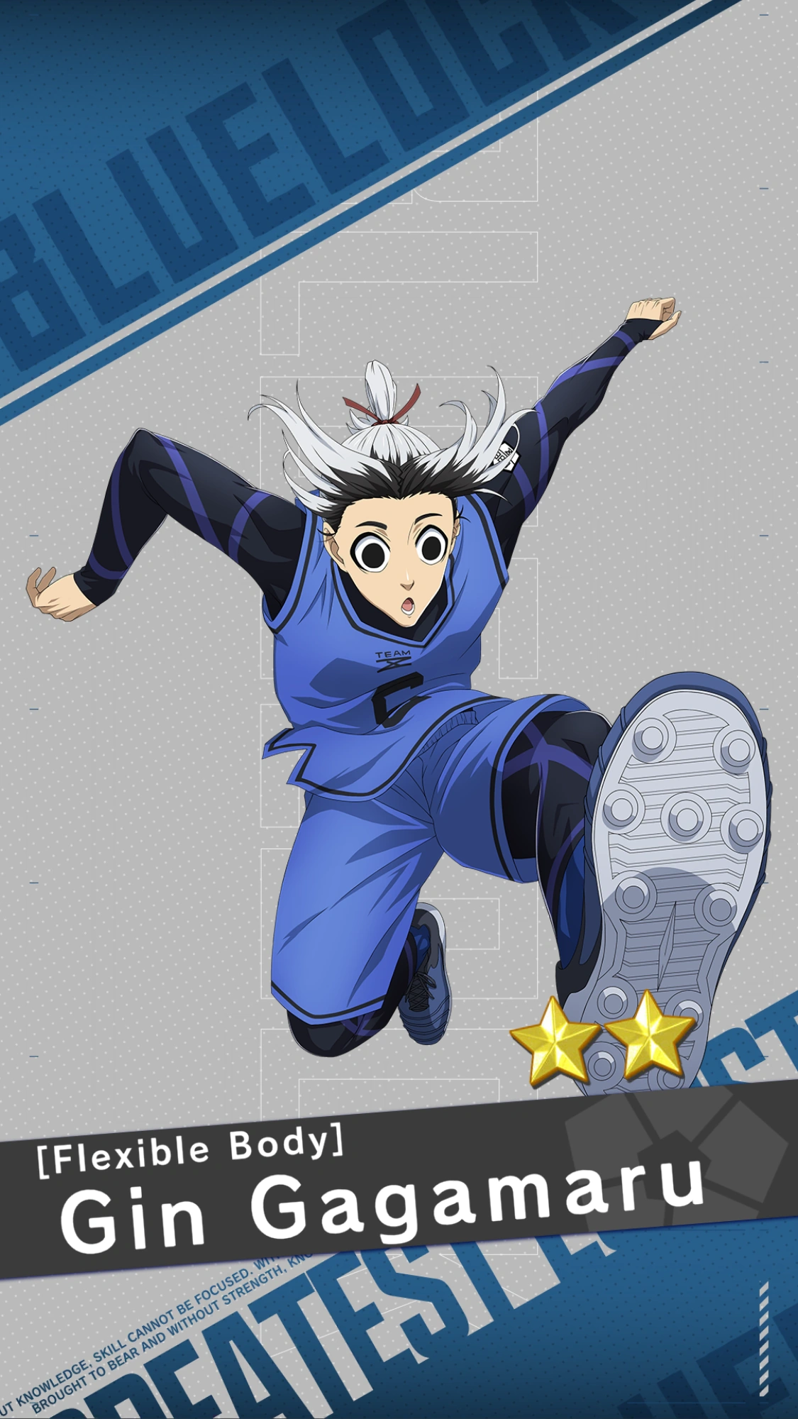 Gin Gagamaru: Flexible Body. Blue Lock Project World Champion