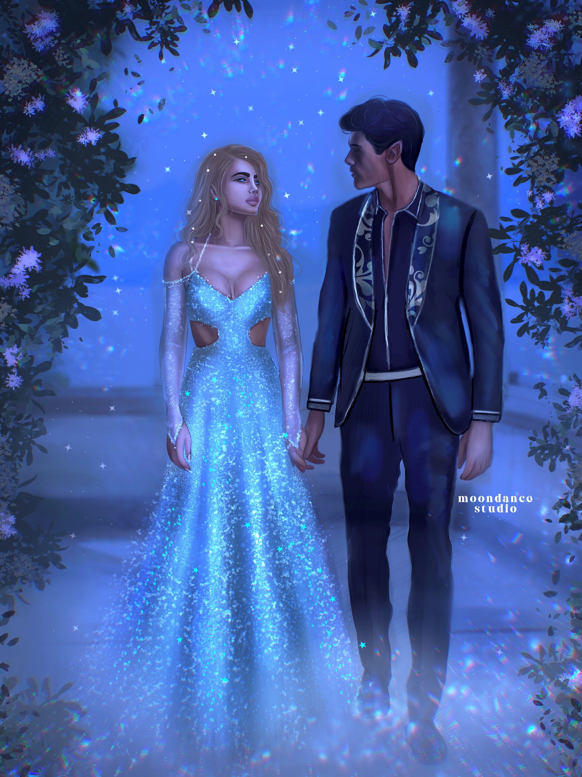 Feyre And Rhysand Wallpapers Wallpaper Cave