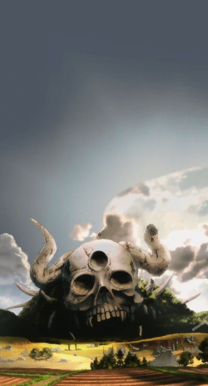 Black Clover Devils Skull HD Wallpaper