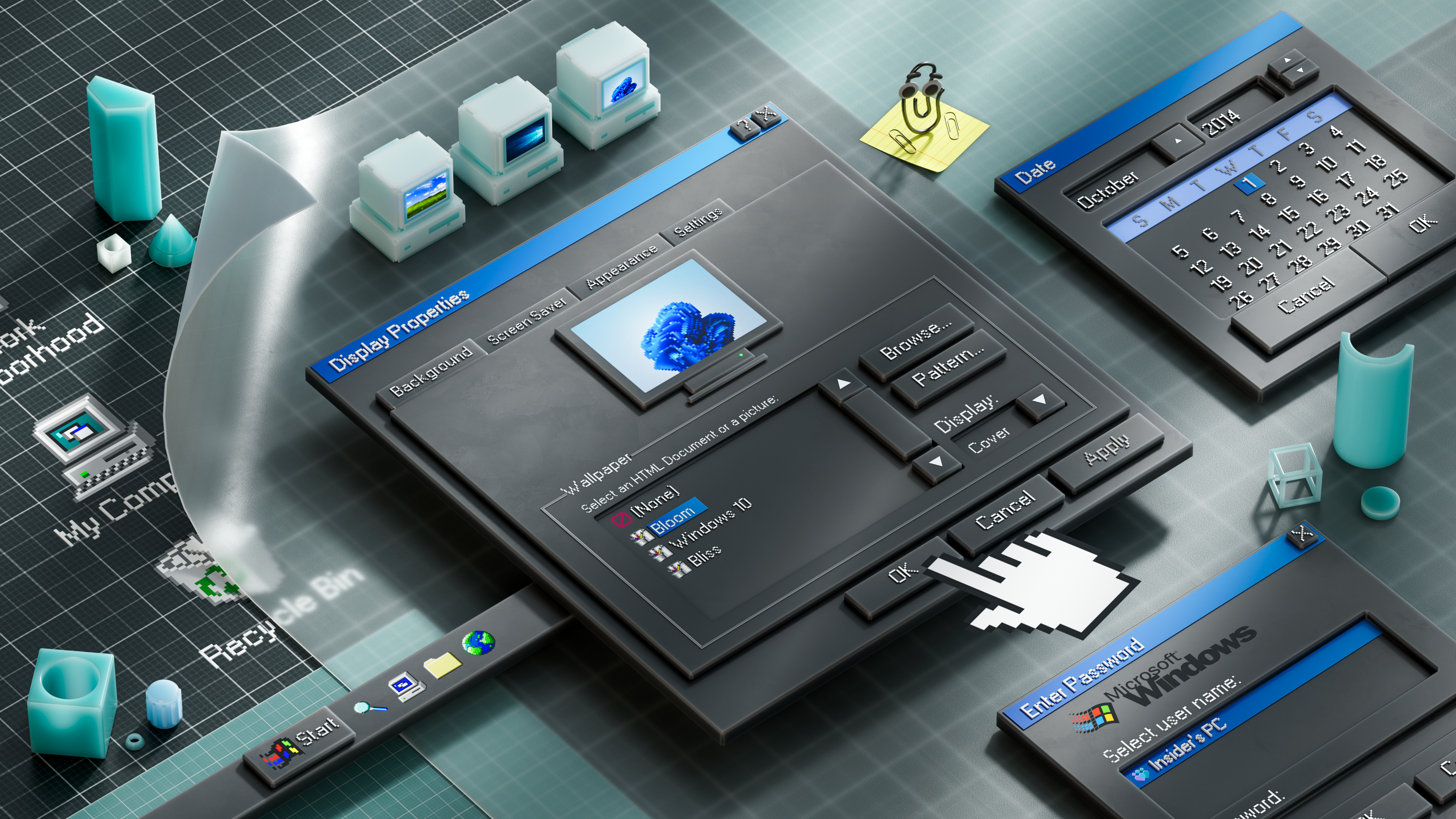 Most Popular Microsoft Windows 95 Wallpaper