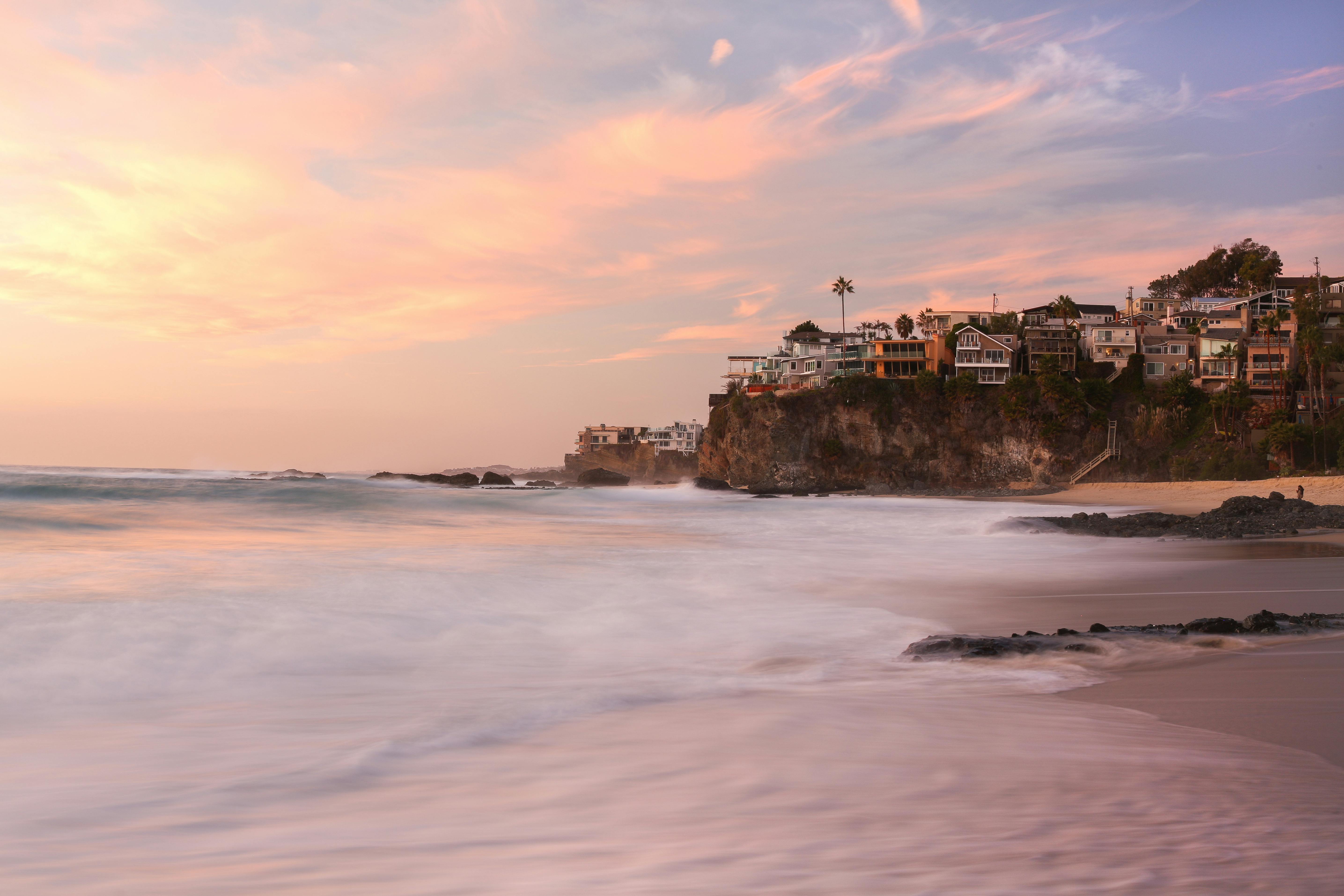 Laguna Beach at Sunset, California · Free