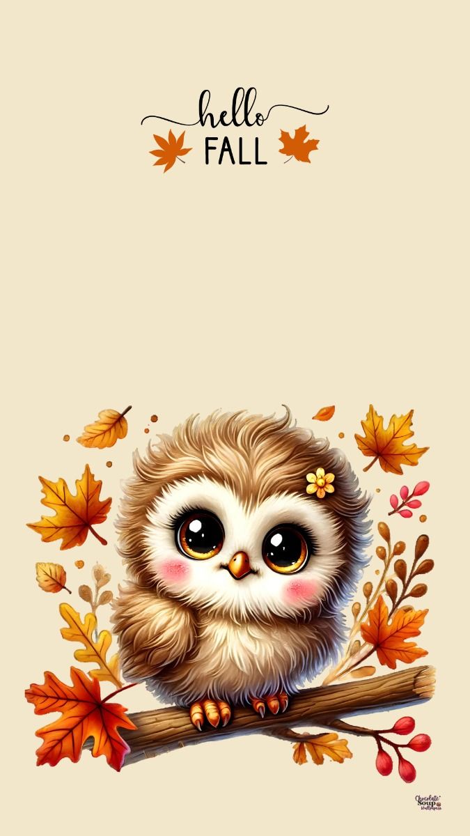Fall Animals Phone Wallpaper