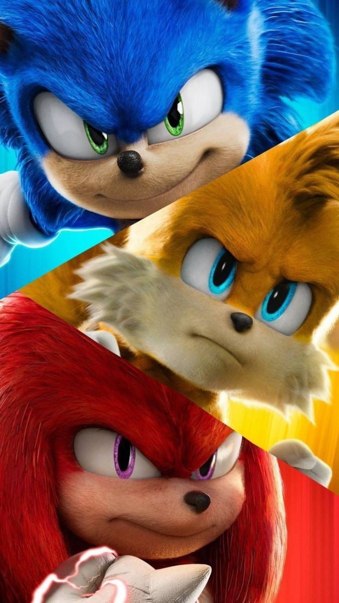 Sonic, Tails and Knuckles