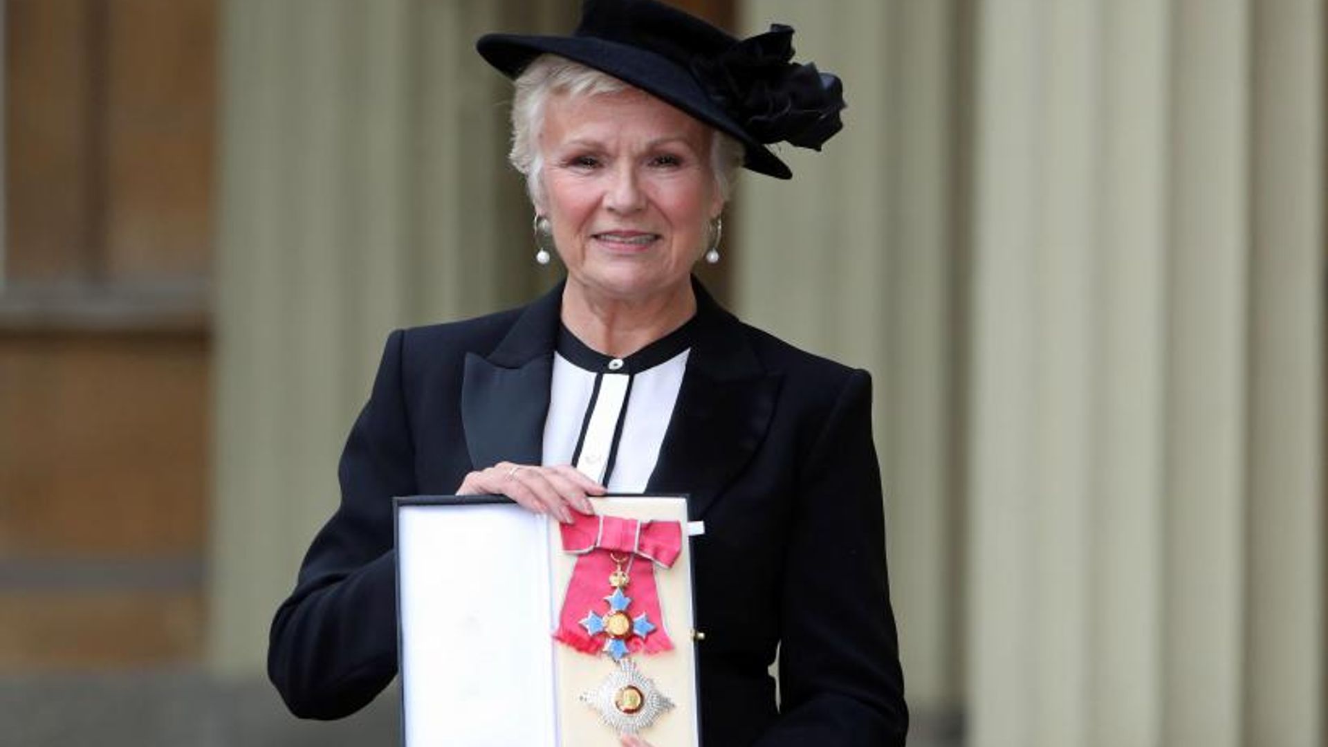 Julie Walters celebrated after being made a dame by weeding her garden. HELLO!