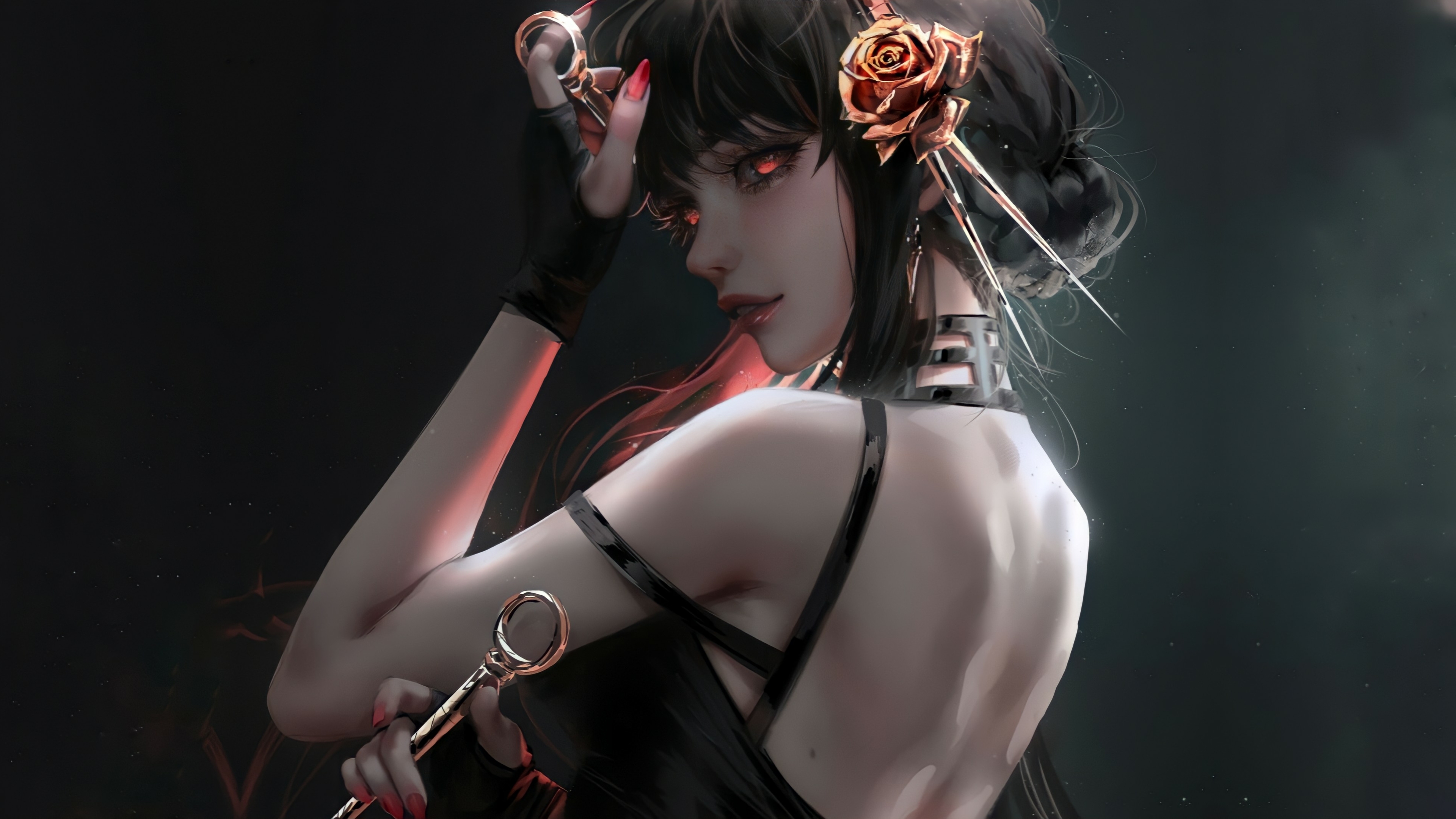 Wallpaper Yor Forger, Loid Forger, Anya Forger, Spyfamily, Arm, Background Free Image