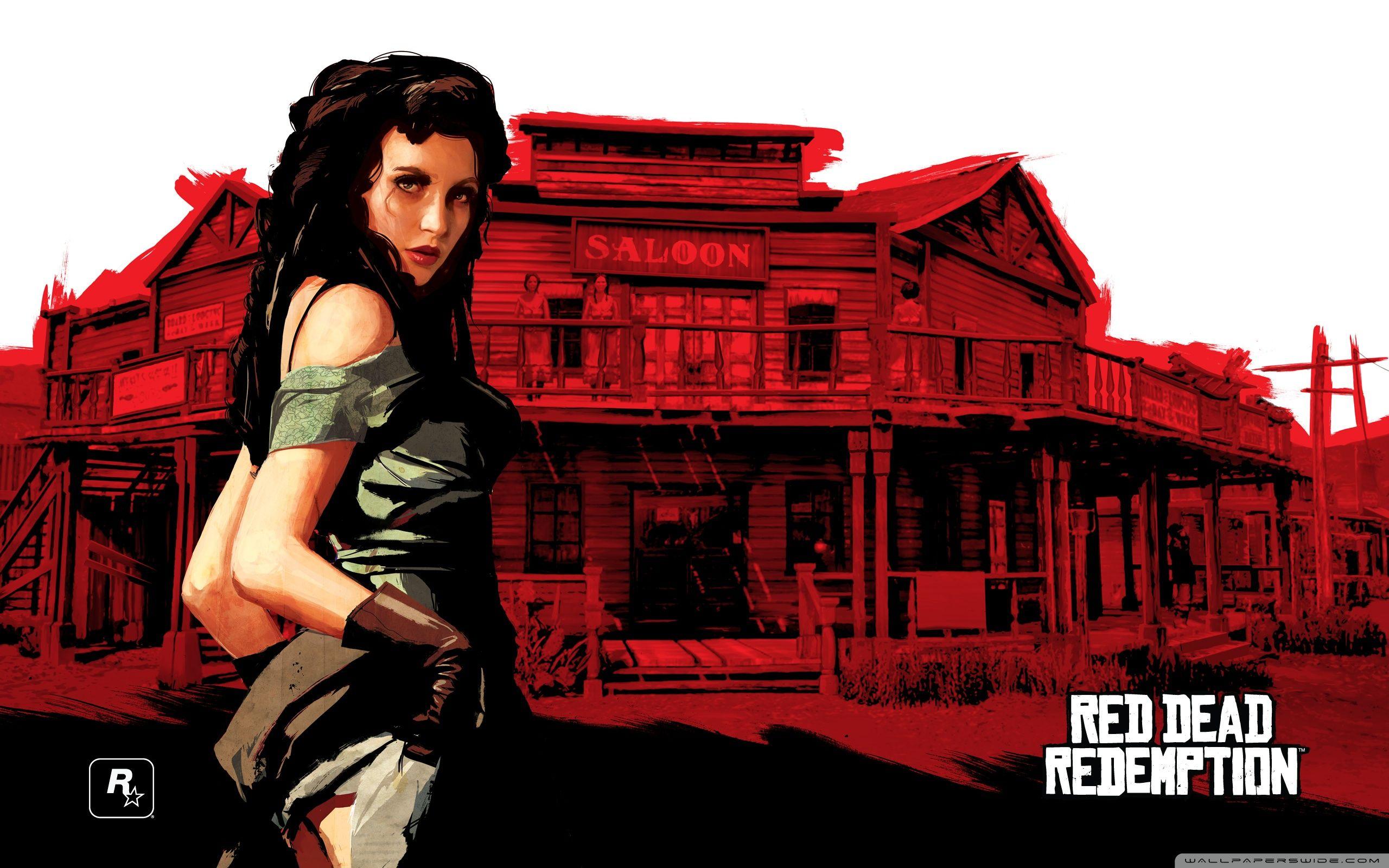 Red Dead Redemption, Scarlet Lady Ultra HD Desktop Background Wallpaper for 4K UHD TV, Widescreen & UltraWide Desktop & Laptop, Tablet