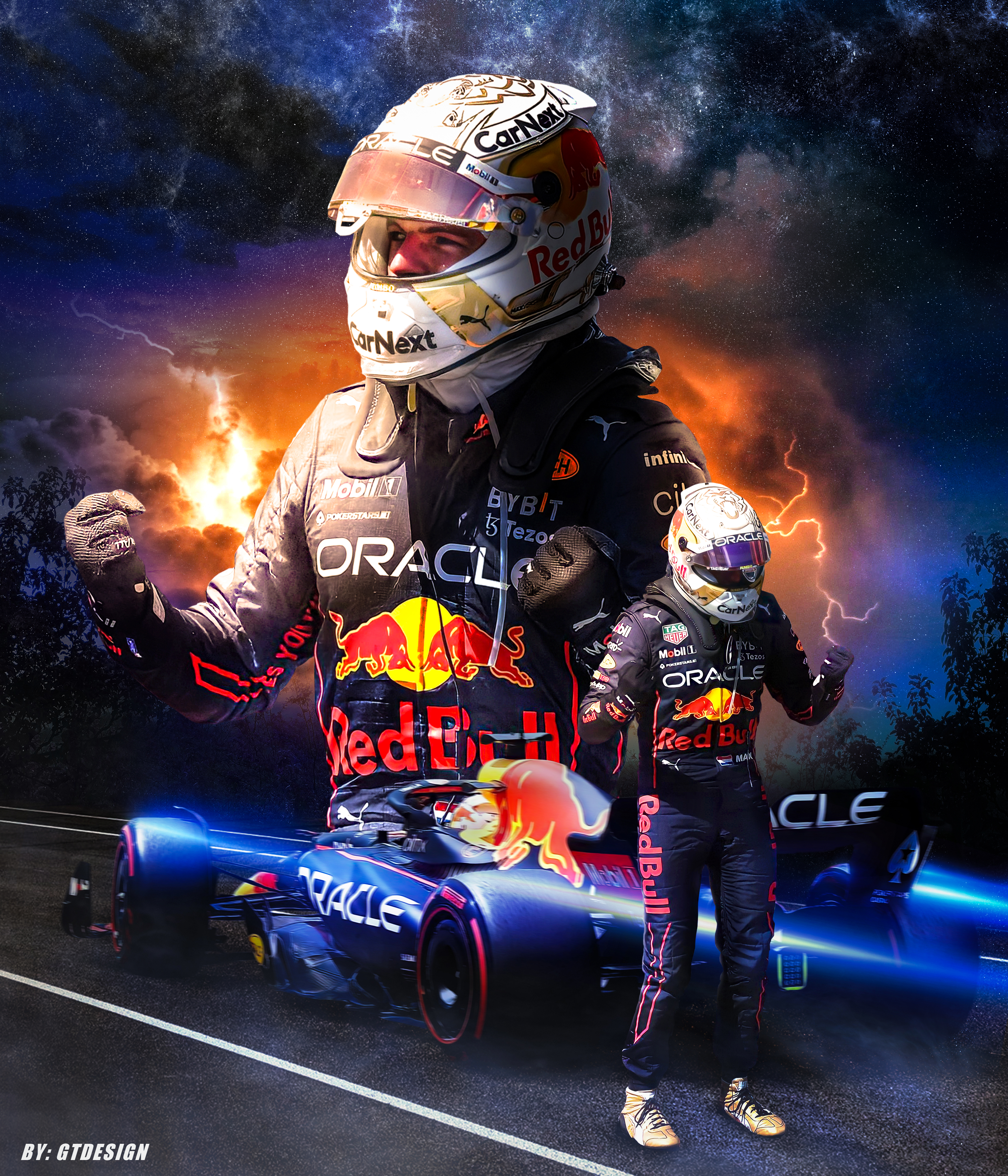 Some F1 posters I made last season, looking forward to even more this season!