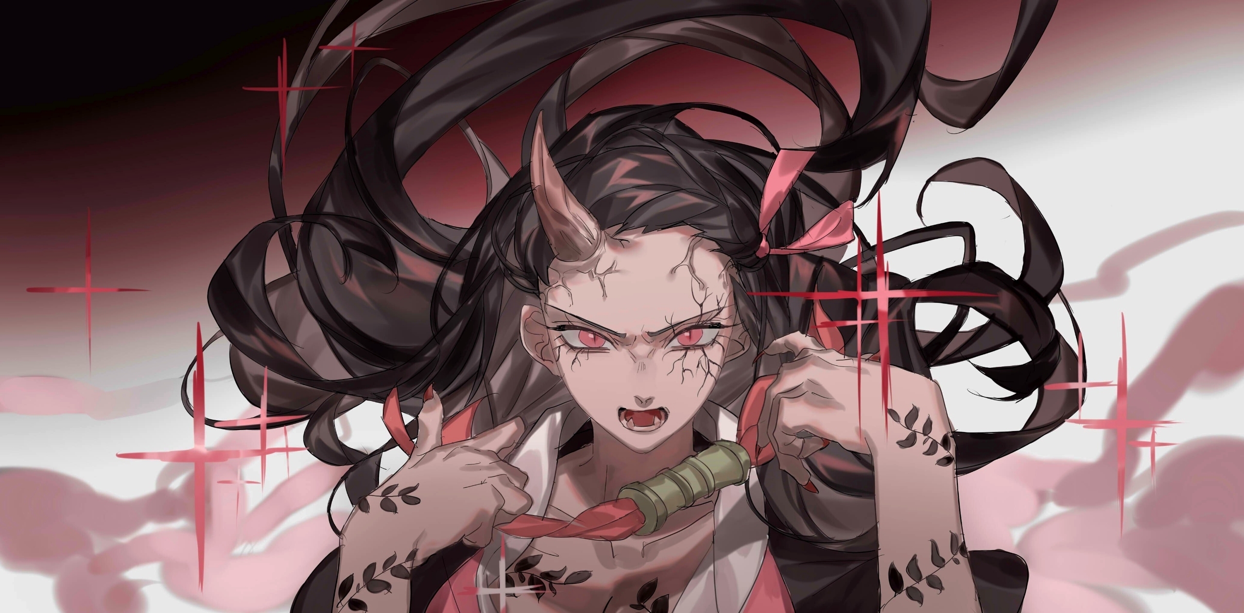 Desktop wallpaper: Demon Slayer: Kimetsu No Yaiba, Nezuko Kamado, Anime 4K free download for PC. 1062308
