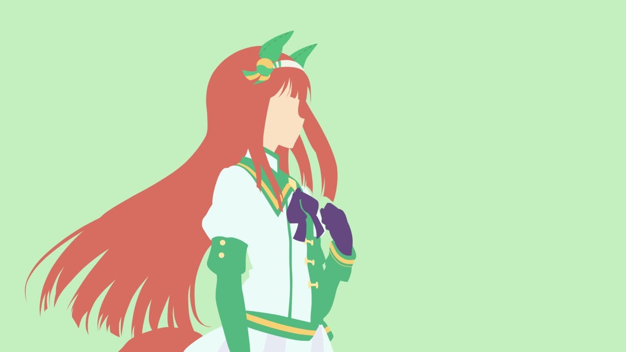 Silence Suzuka minimalist wallpaper