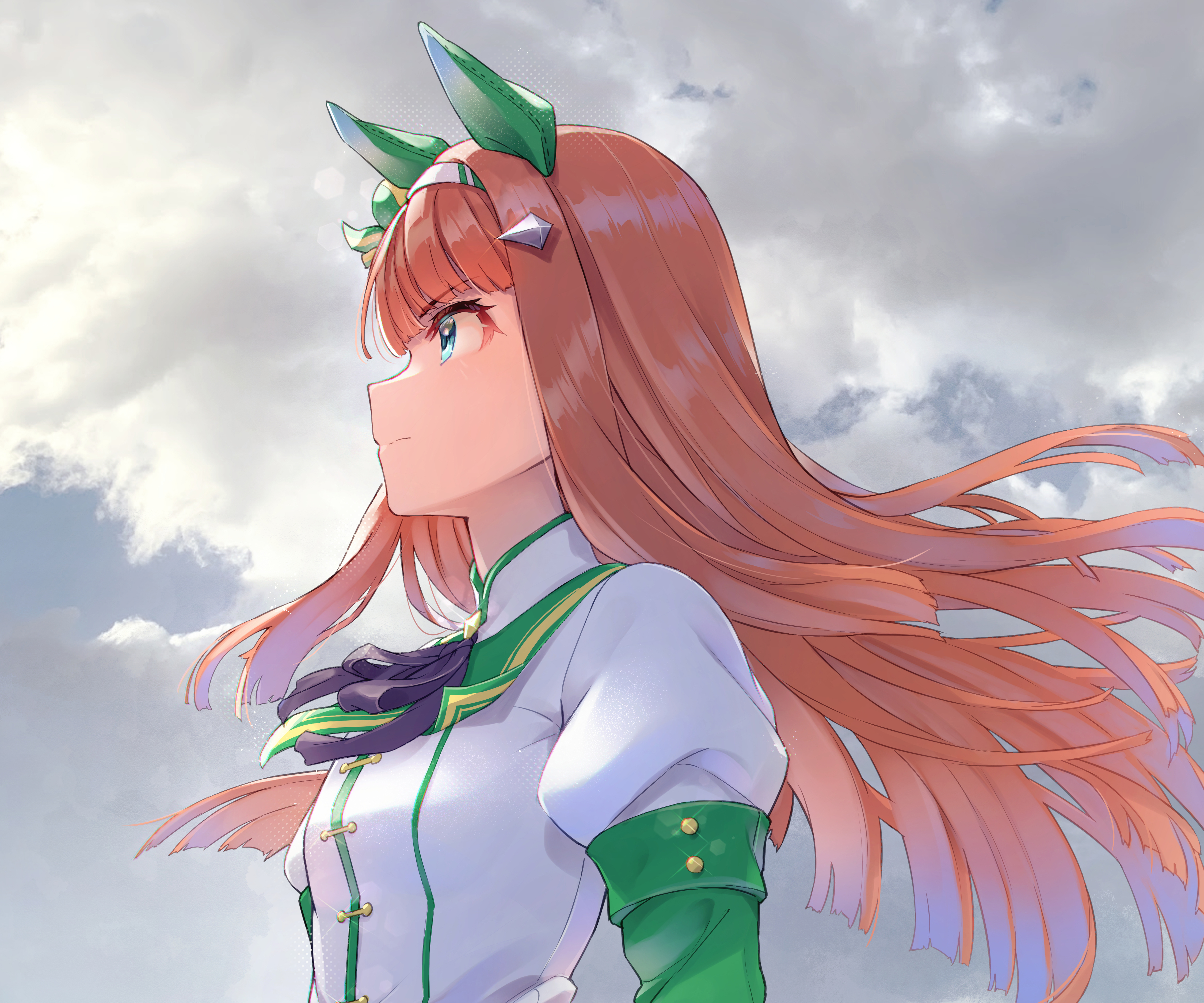 Download Silence Suzuka Anime Uma Musume: Pretty Derby 4k Ultra HD Wallpaper