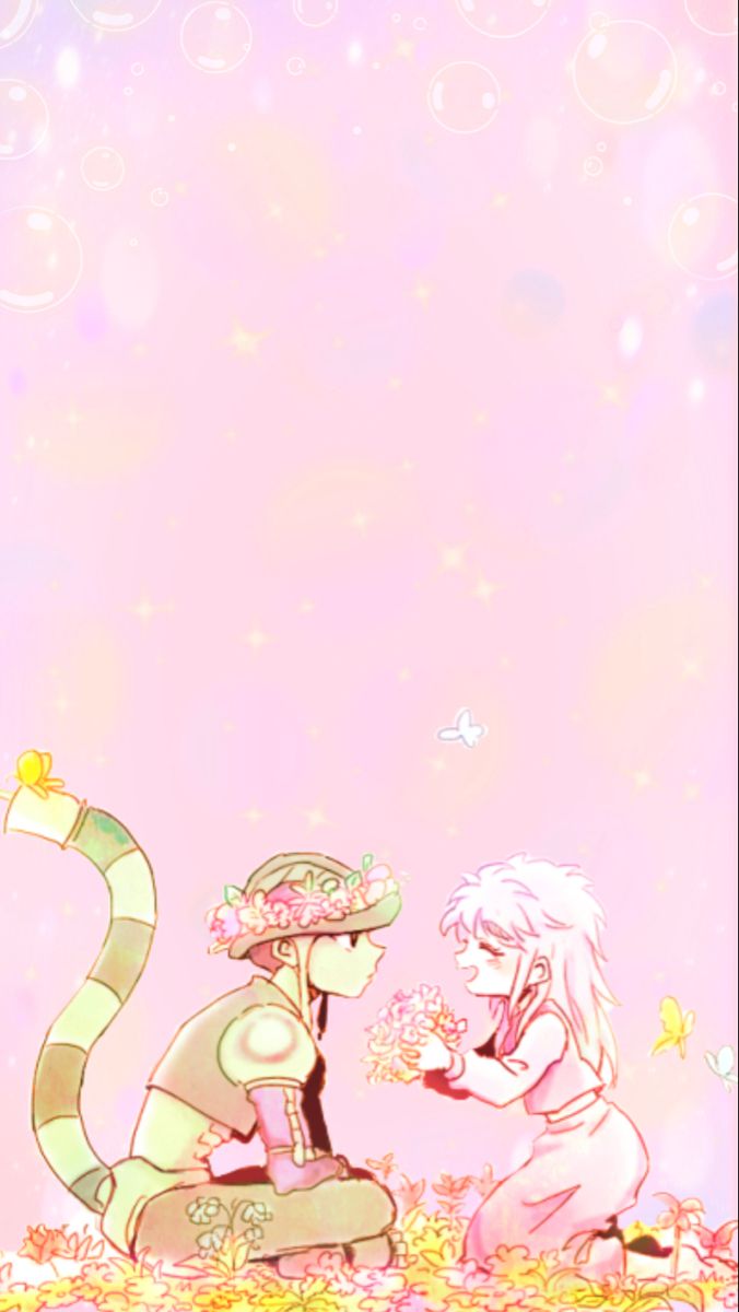 meruem and komugi wallpaper༻