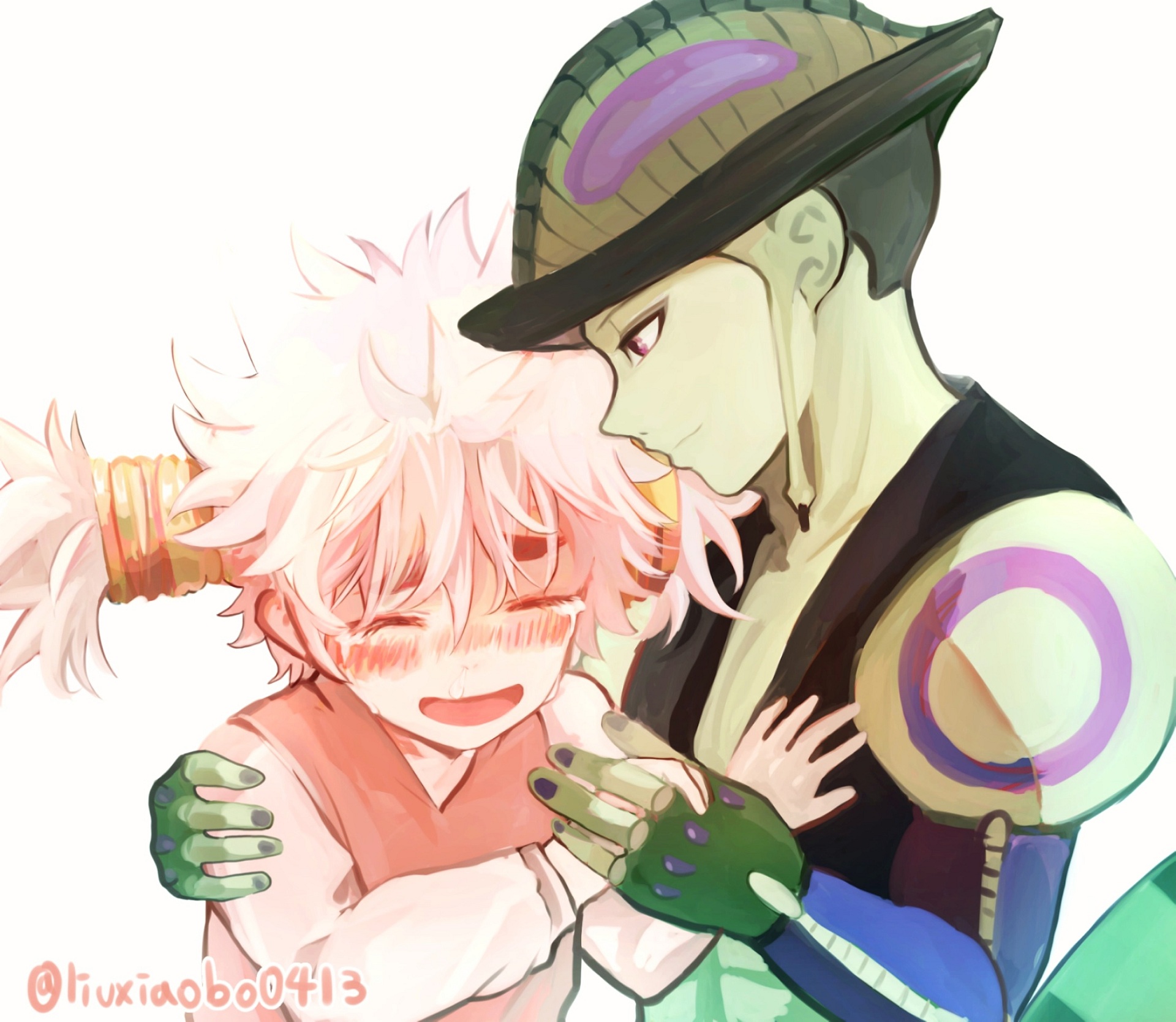 Komugi & Meruem: Hunter x Hunter HD Anime Wallpaper Showcase