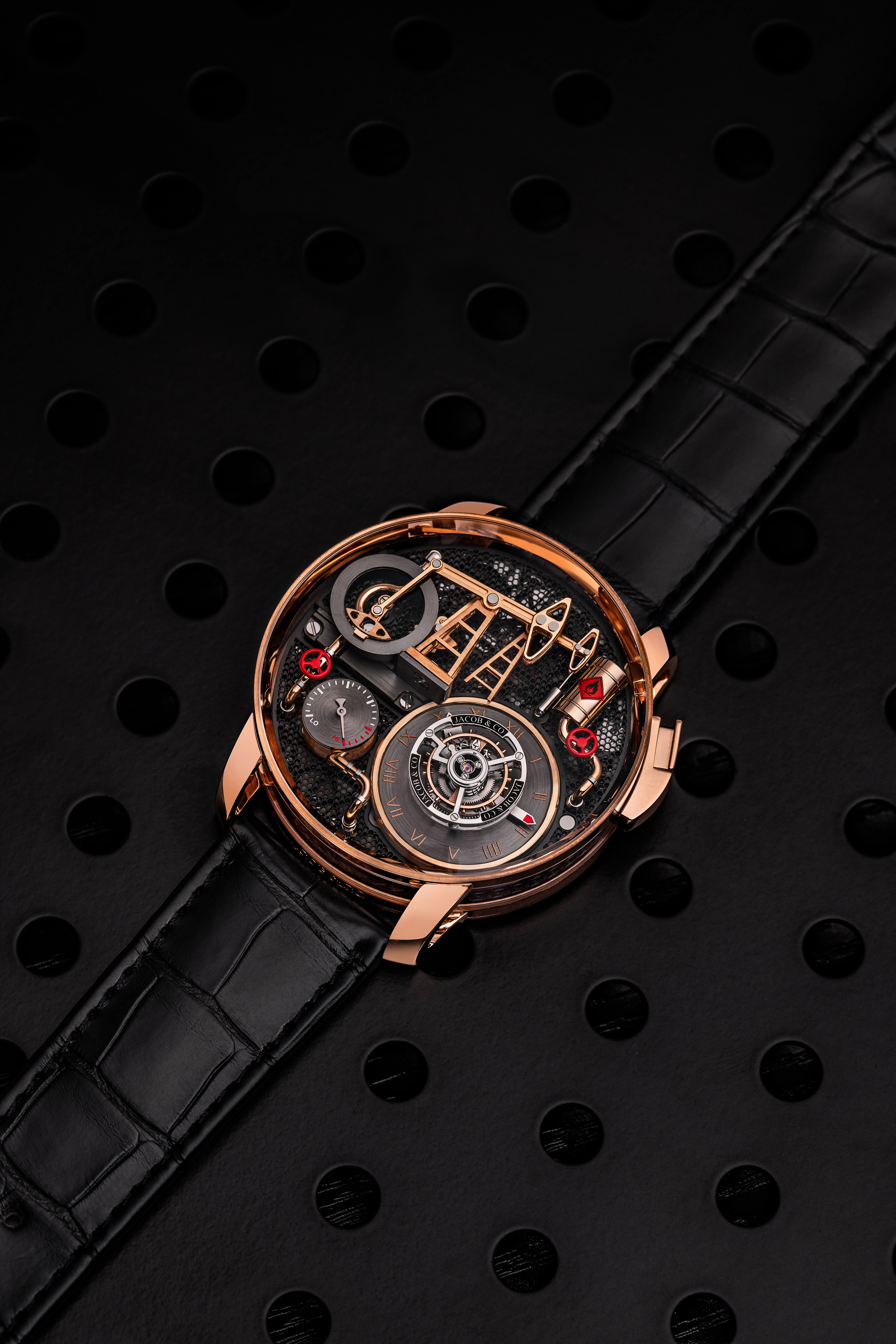 Jacob & Co. 'Oil Pump' Watch Features Intricate Oil Derrick Animation