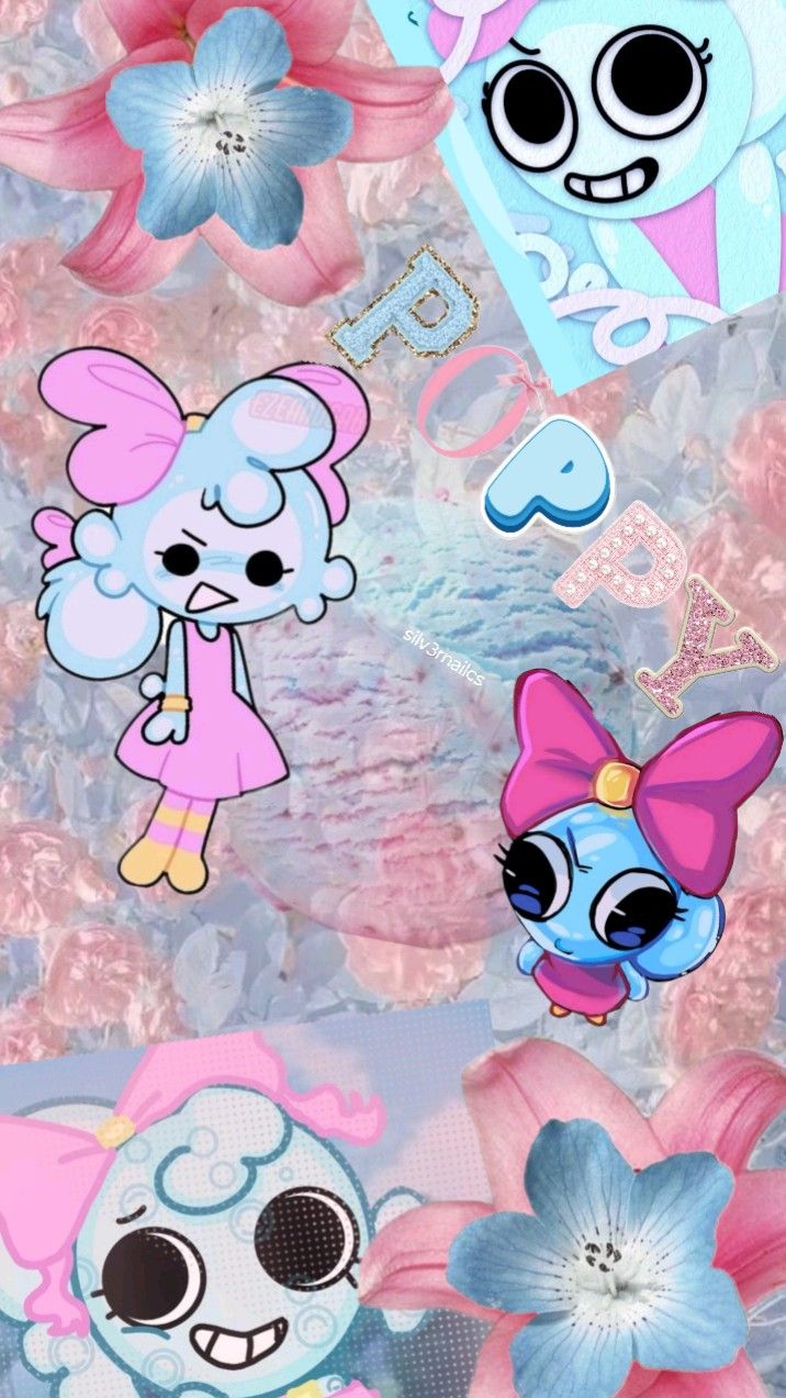 Poppy dandy's world wallpaper. Poppy wallpaper, World wallpaper, Kawaii wallpaper