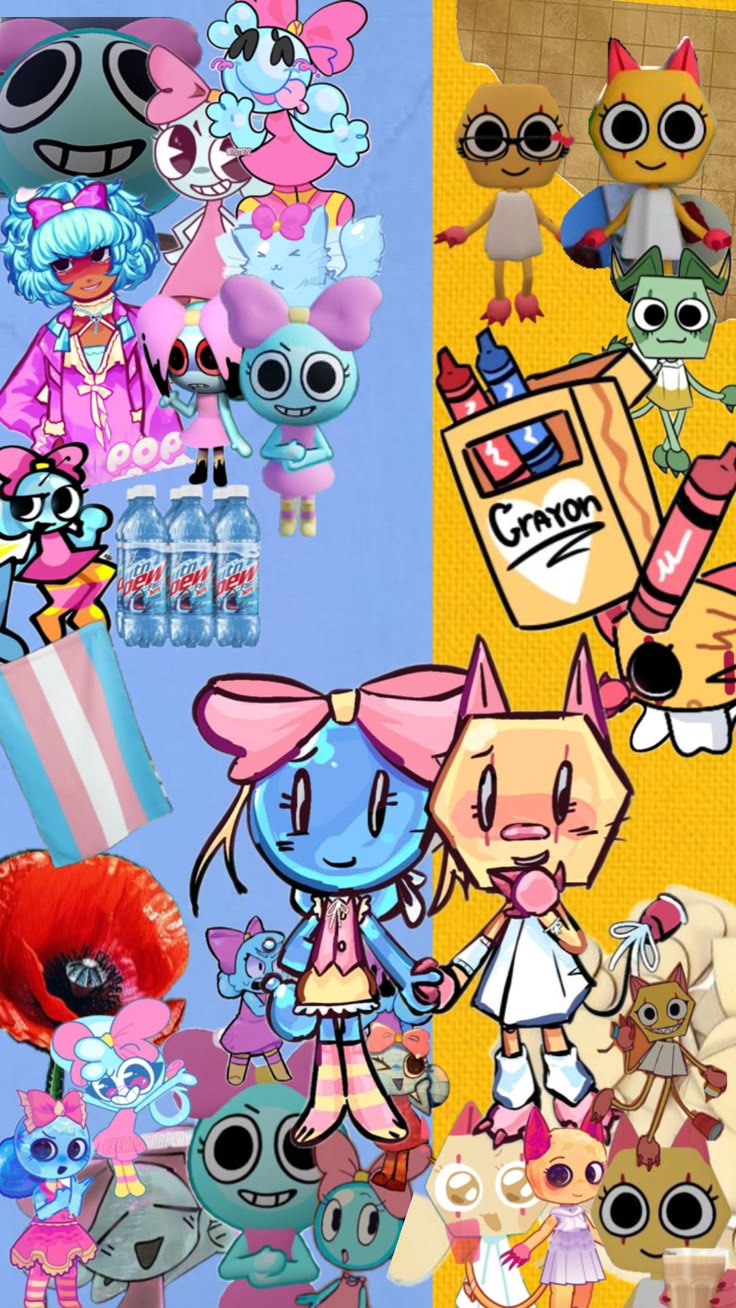 I am THE bubblecraft shipper!!! #dandysworld #fyp #scraps#poppy