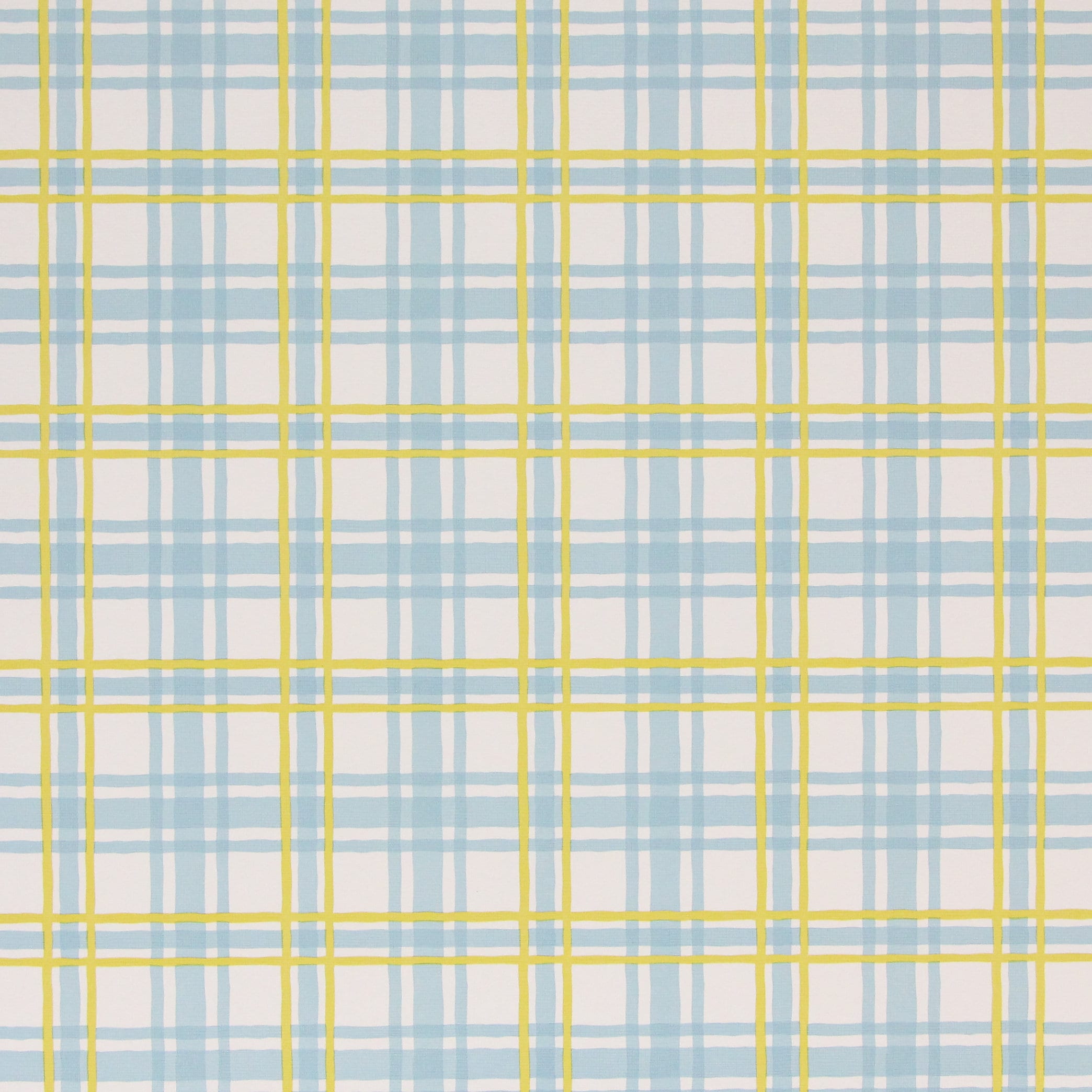 1970s Retro Vintage Wallpaper and Yellow Plaid Vinyl, Sold