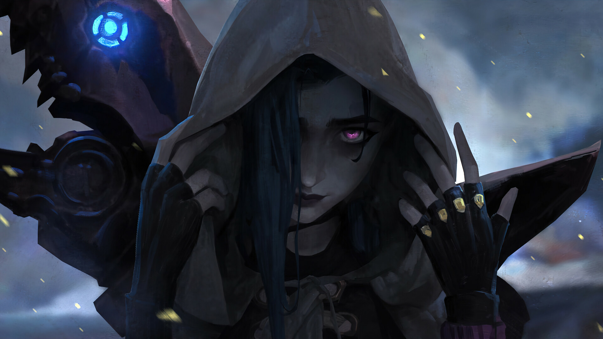 Arcane Jinx Hood HD Arcane Wallpaper