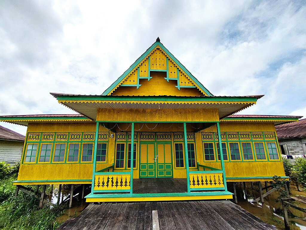 Rumah Adat Melayu Kecamatan Bunut Hilir