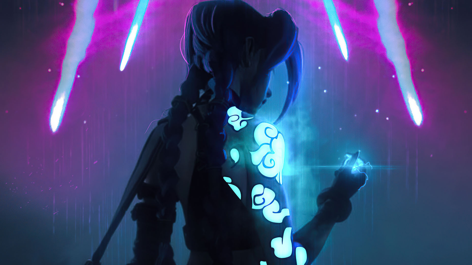 Jinx HD Arcane Wallpaper