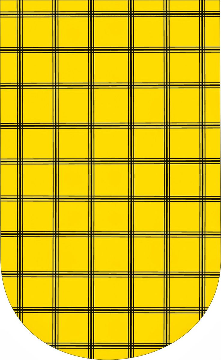 Retro Yellow and Black Plaid Wallpaper